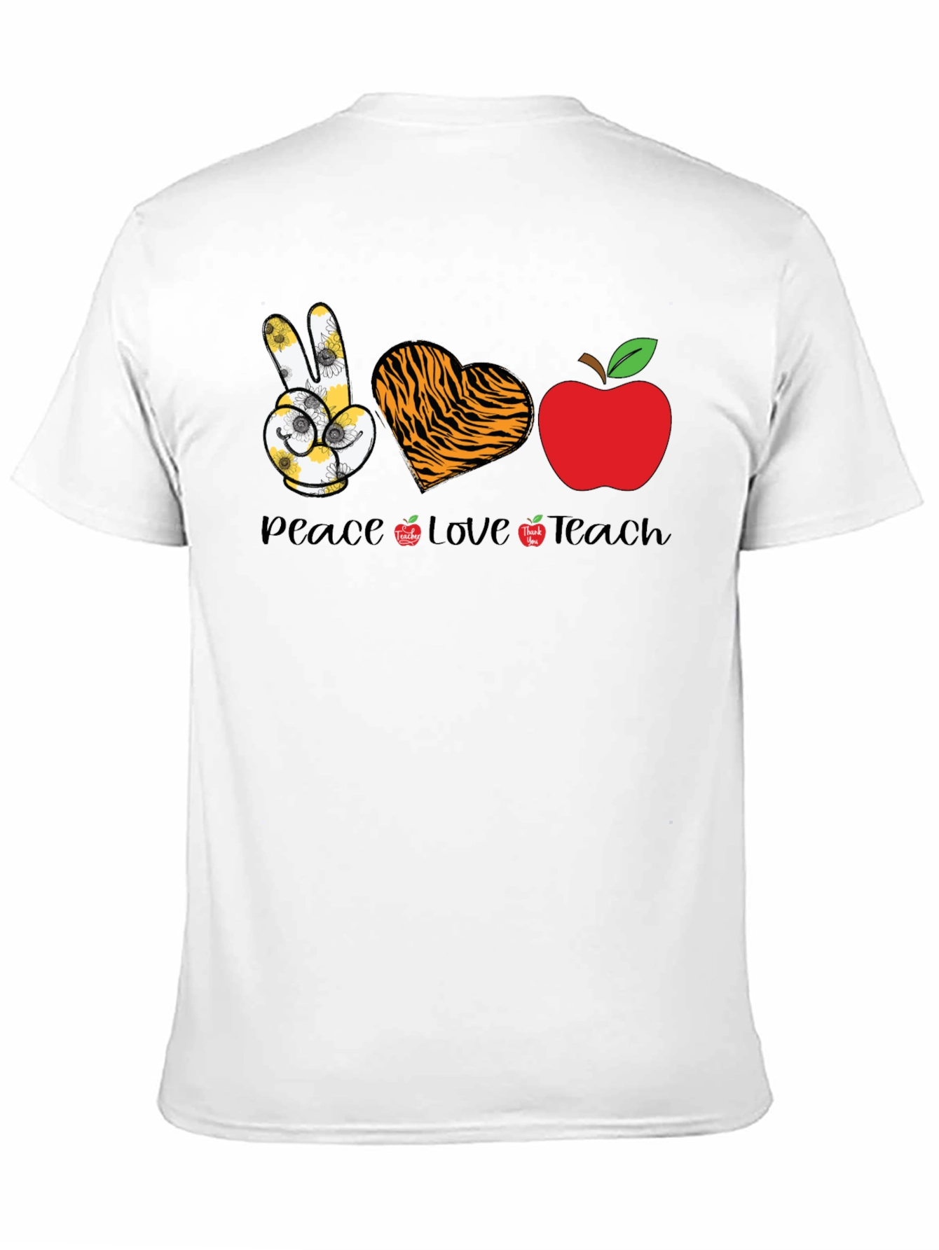 Peace Love Teach T-Shirt