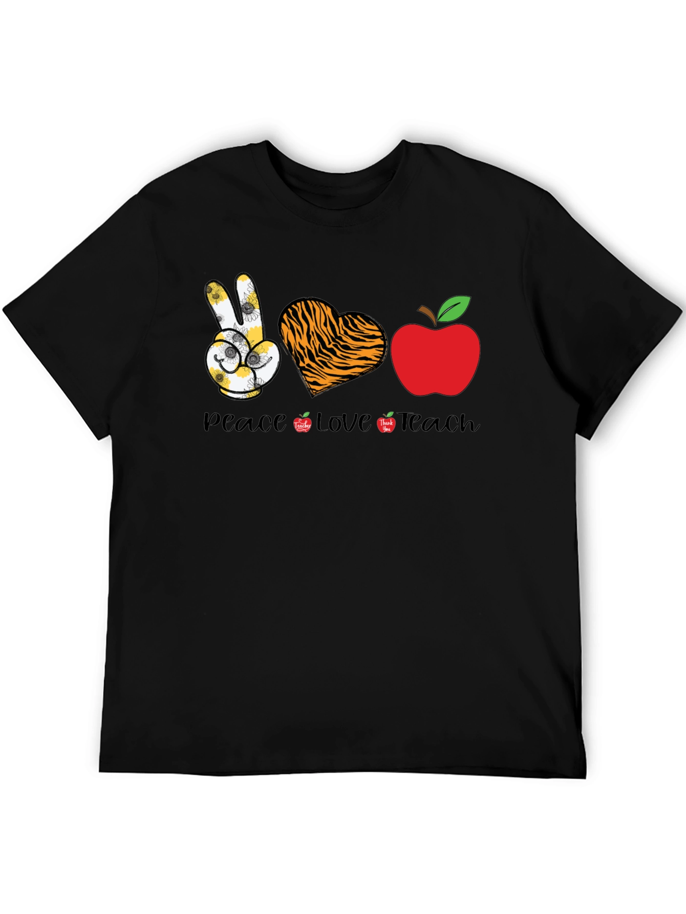 Peace Love Teach T-Shirt