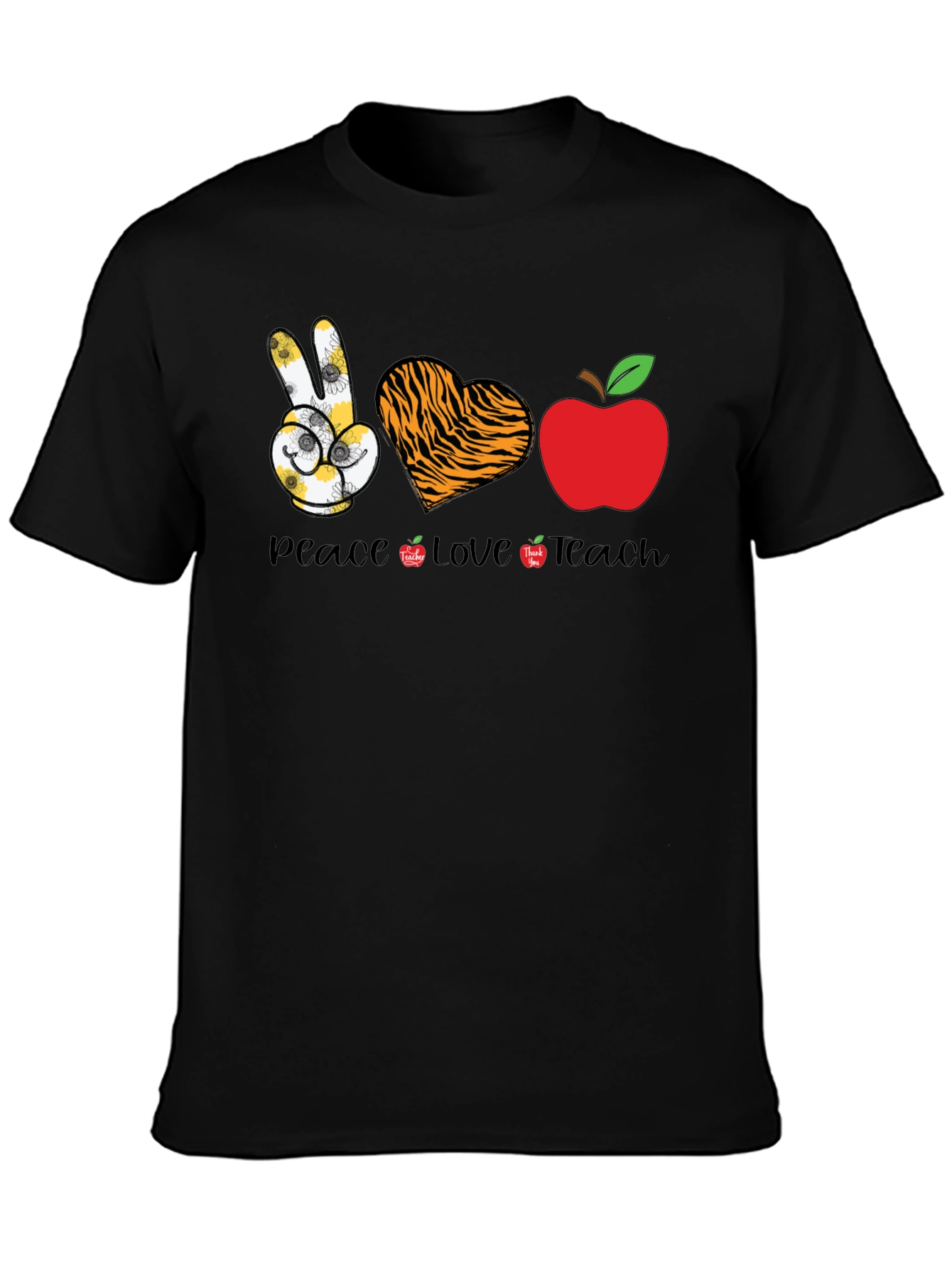 Peace Love Teach T-Shirt