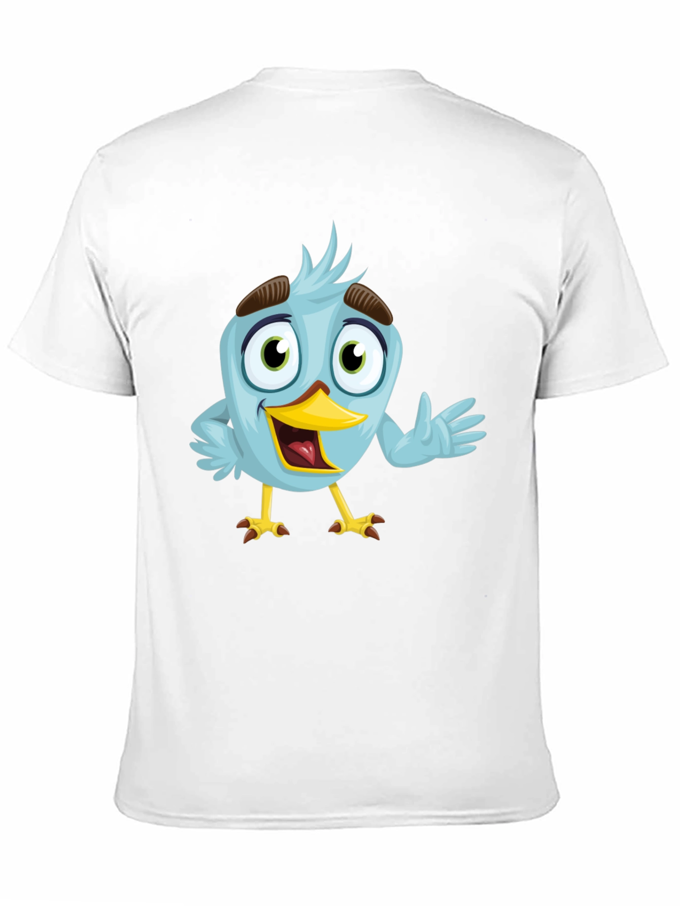 Cartoon Bird Graphic Tee - Funky & Fun Apparel