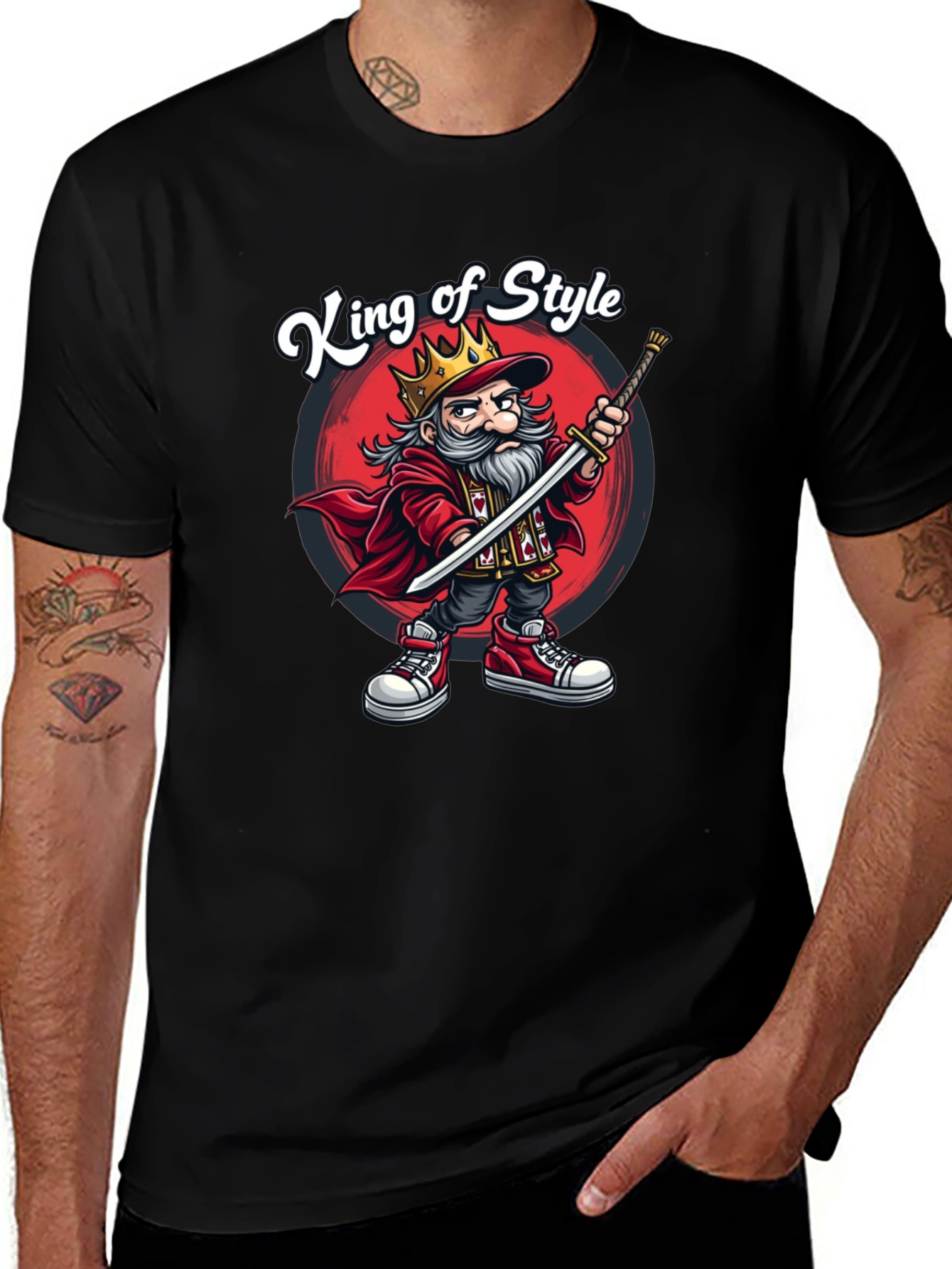 King of Style Graphic T-Shirt