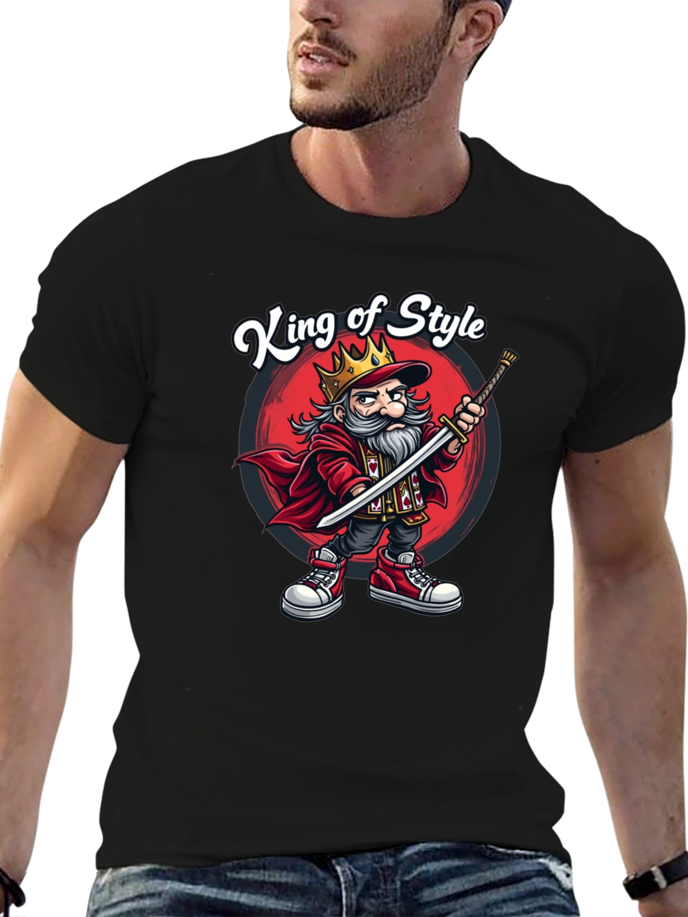 King of Style Graphic T-Shirt