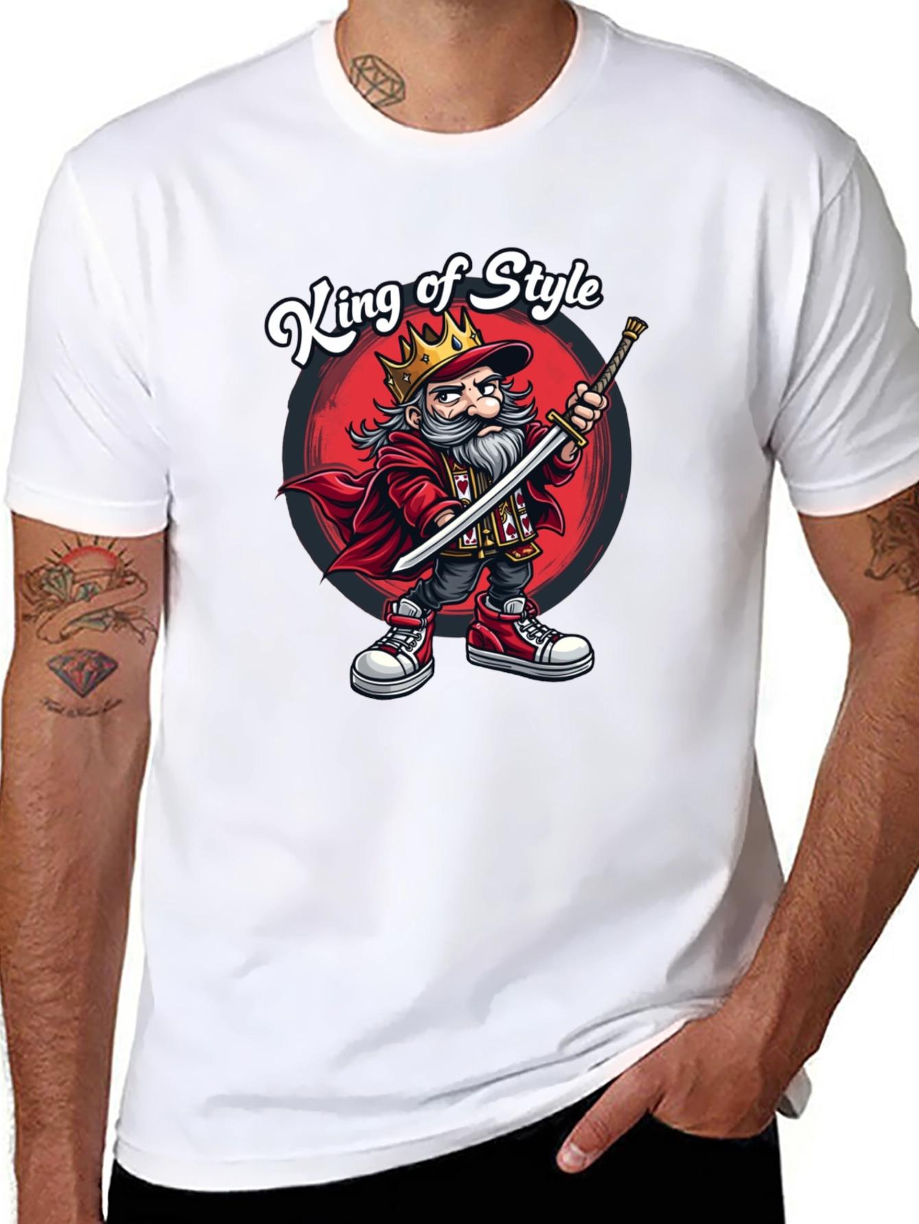 King of Style Graphic T-Shirt
