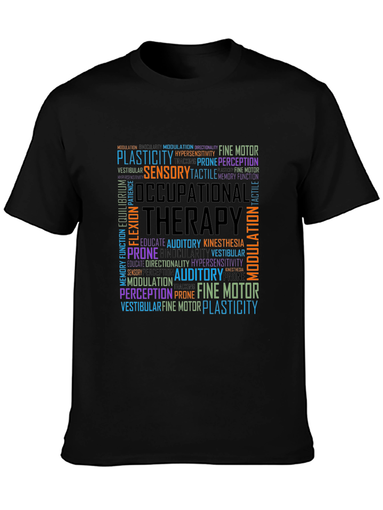 Occupational Therapy Word Art T-Shirt