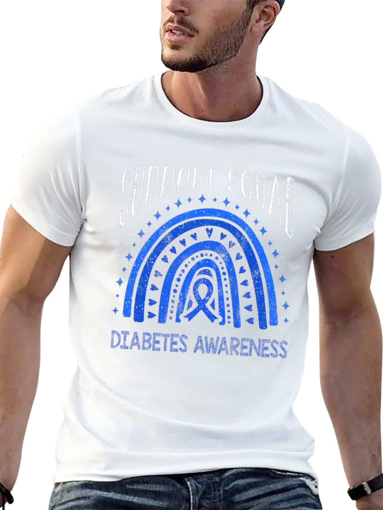 Diabetes Awareness Support Squad T-Shirt