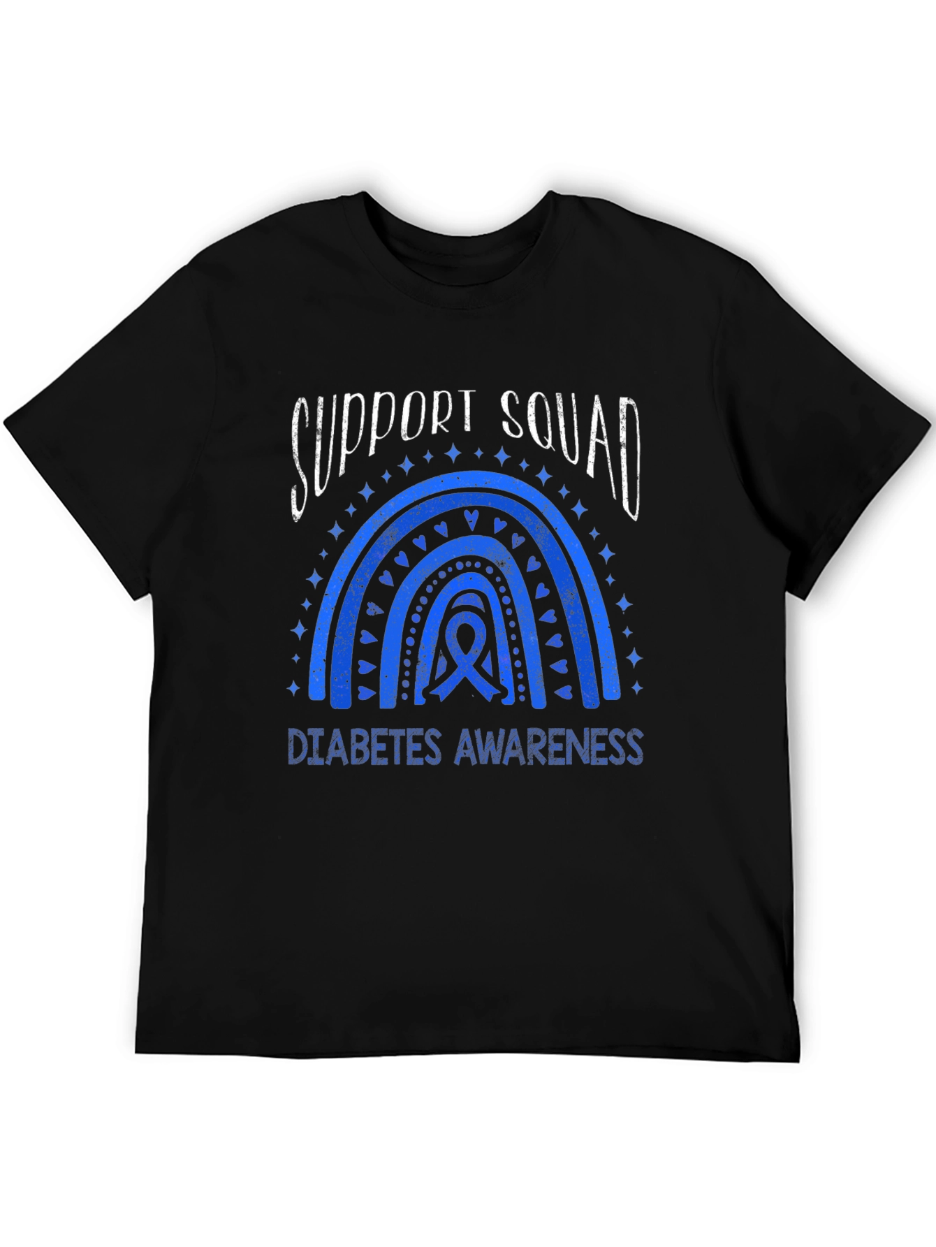 Diabetes Awareness Support Squad T-Shirt