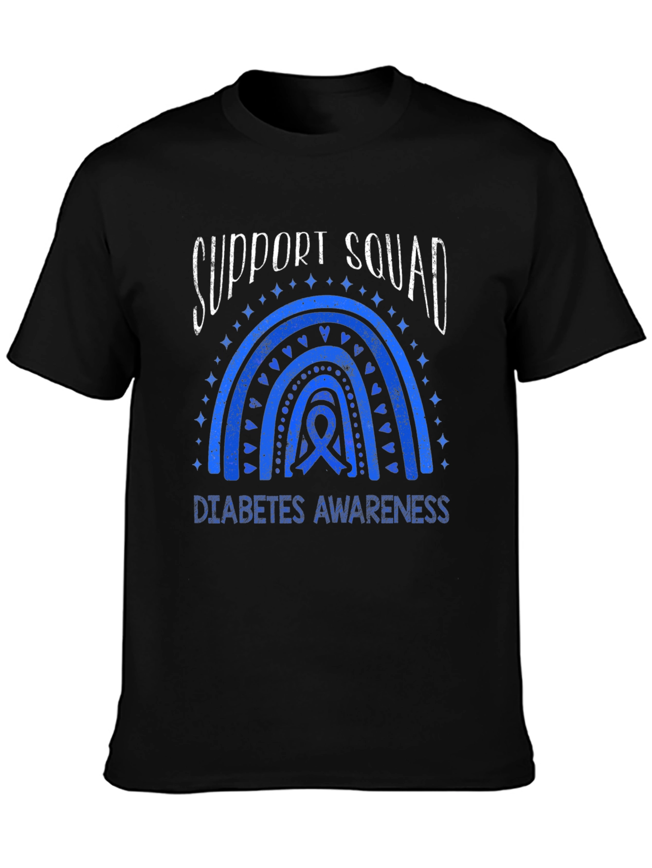 Diabetes Awareness Support Squad T-Shirt