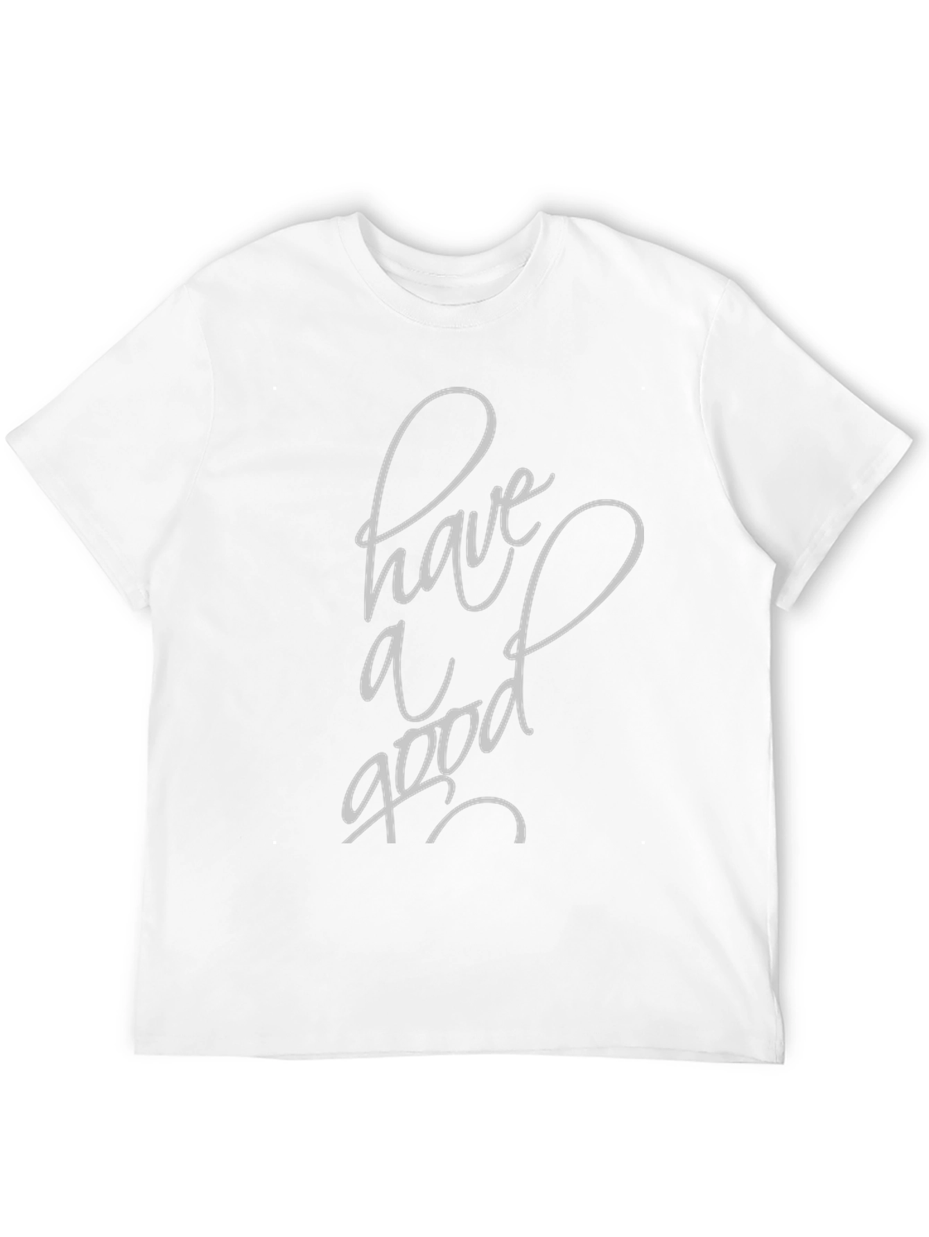 Have a Good Day Black Graphic Tee