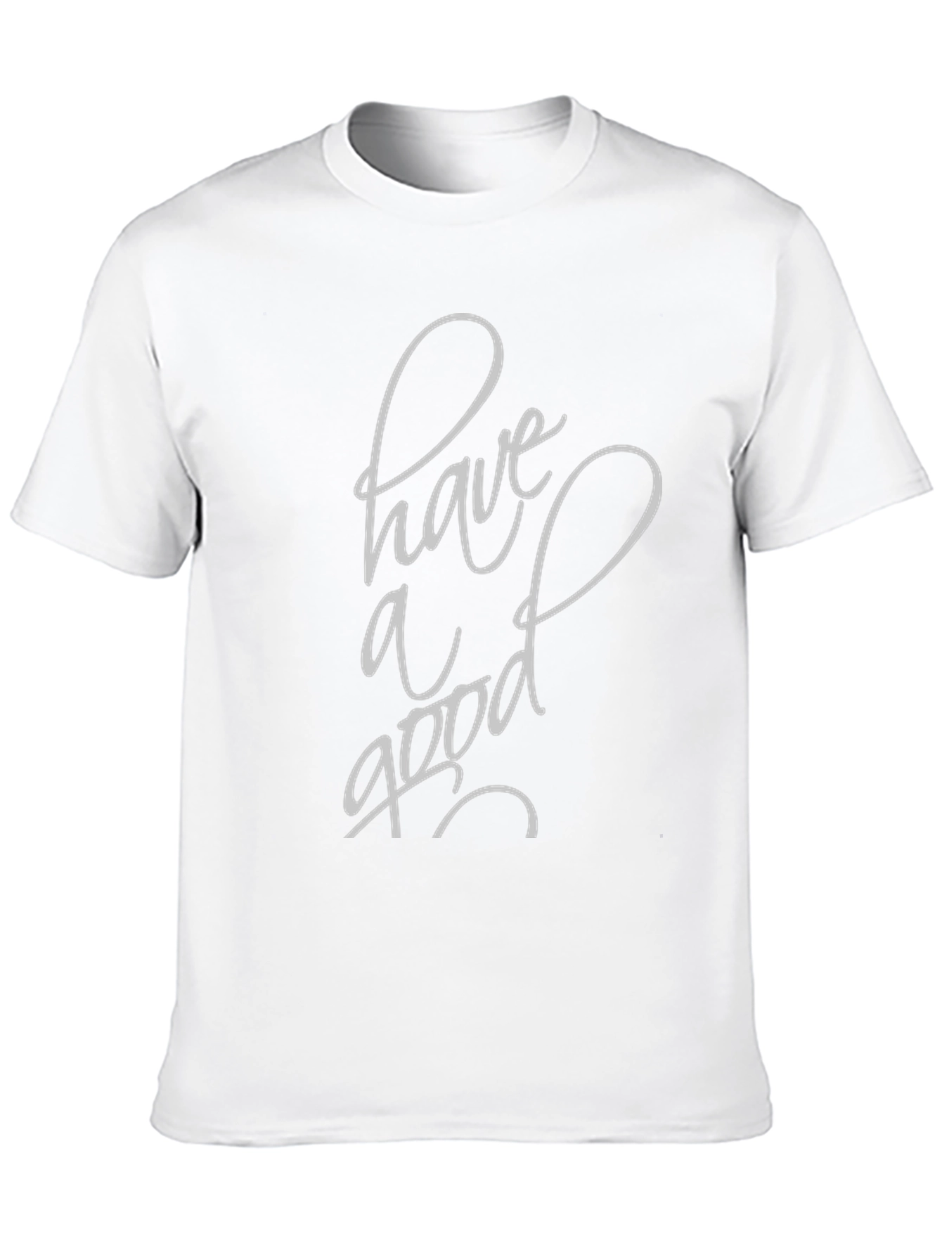 Have a Good Day Black Graphic Tee