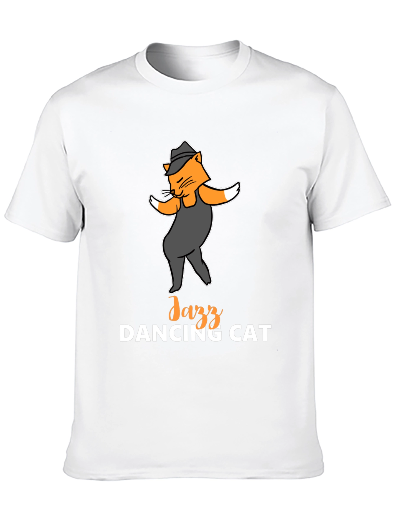 Jazz Dancing Cat T-Shirt - Cool Graphic Tee