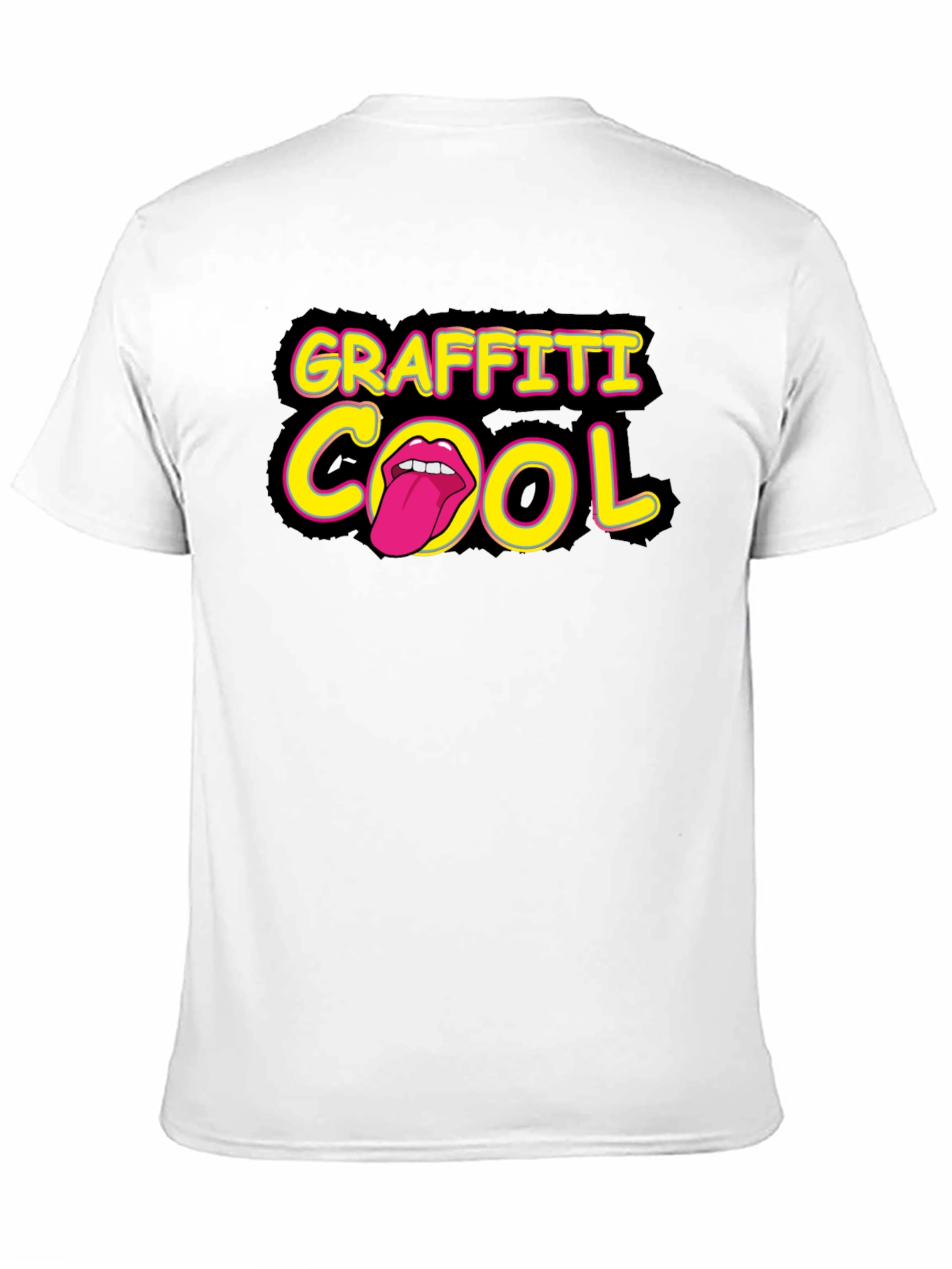 Graffiti Cool Black T-Shirt