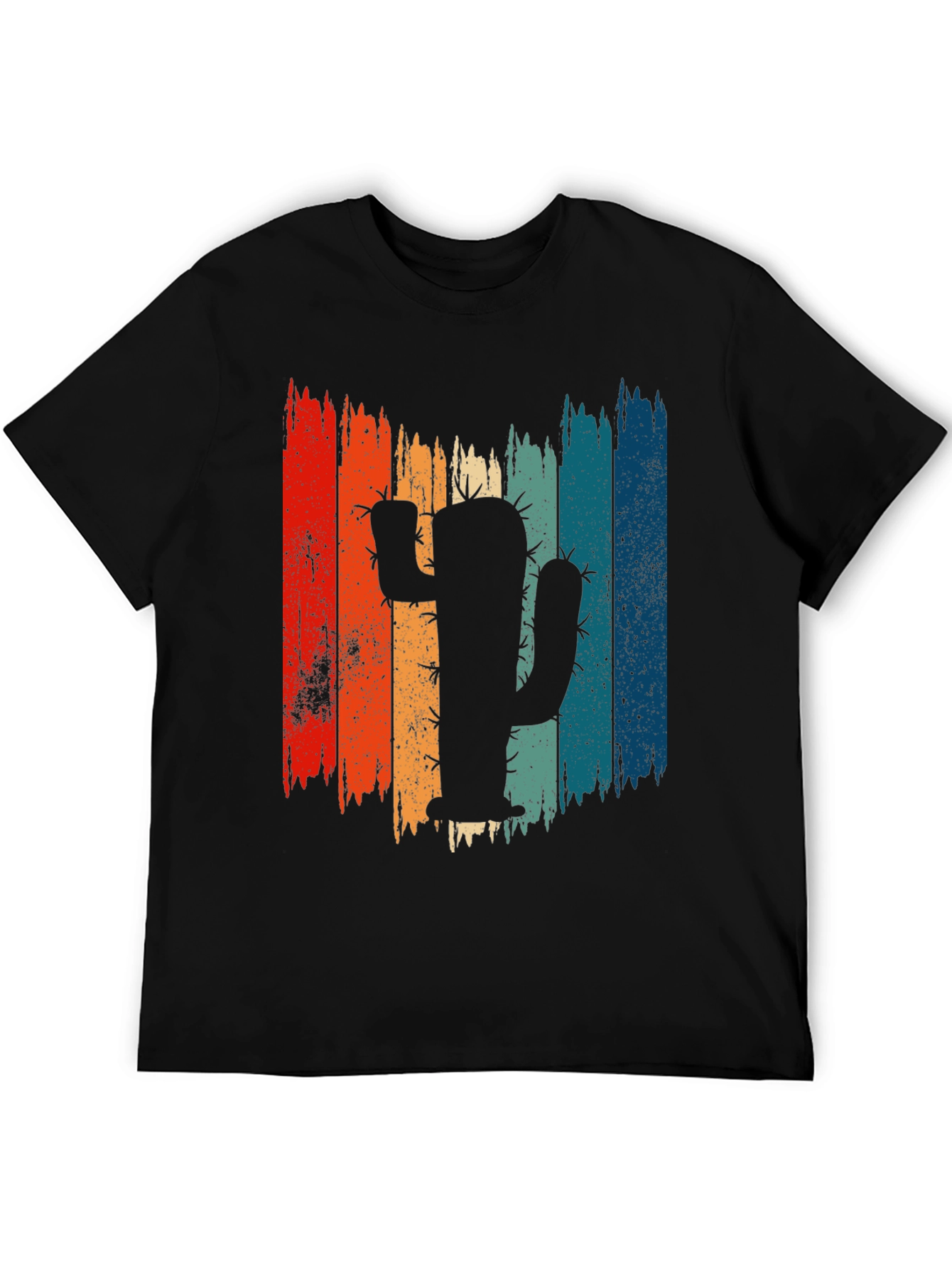 Retro Cactus Graphic Tee - Desert Vibes