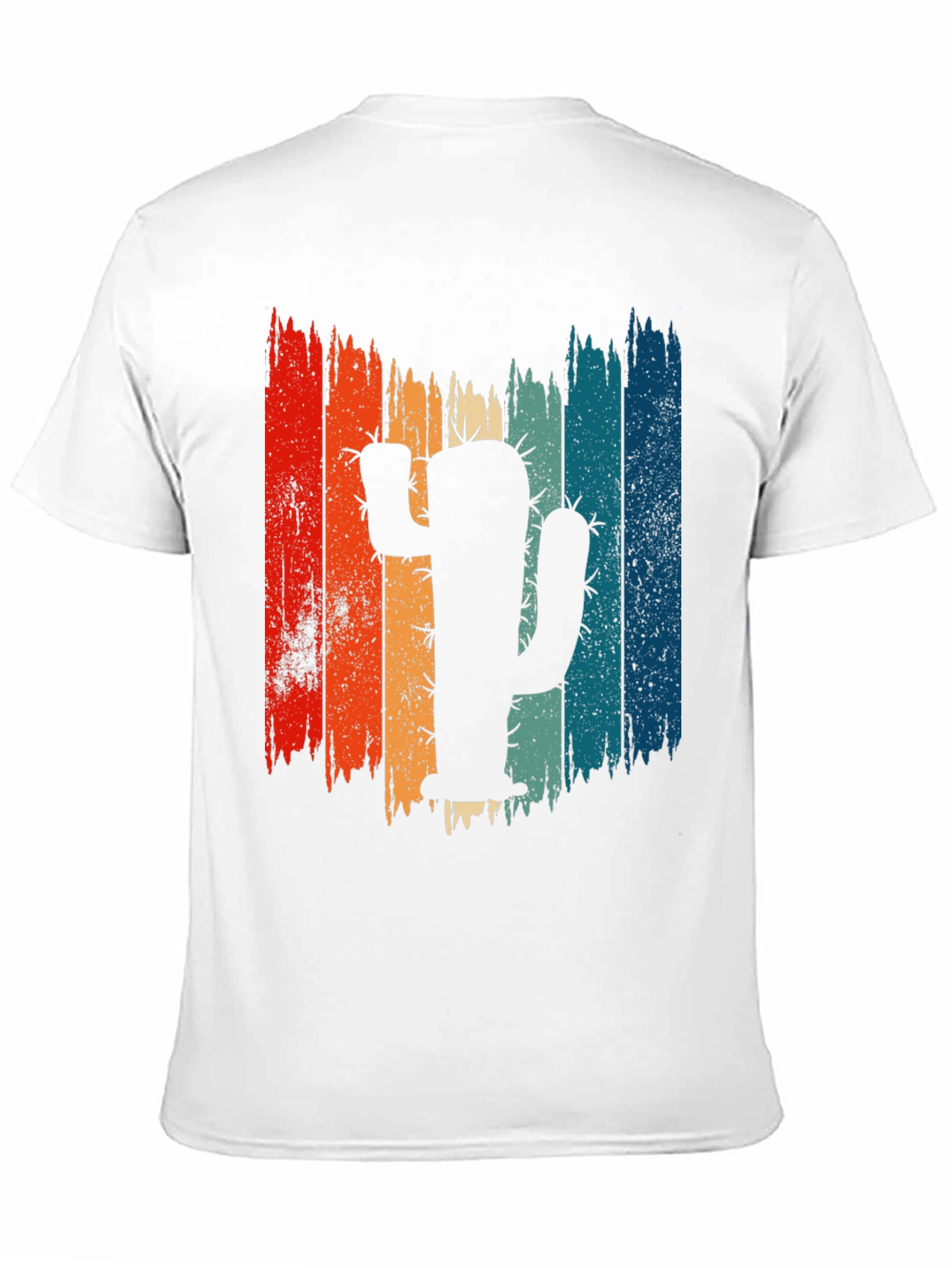 Retro Cactus Graphic Tee - Desert Vibes