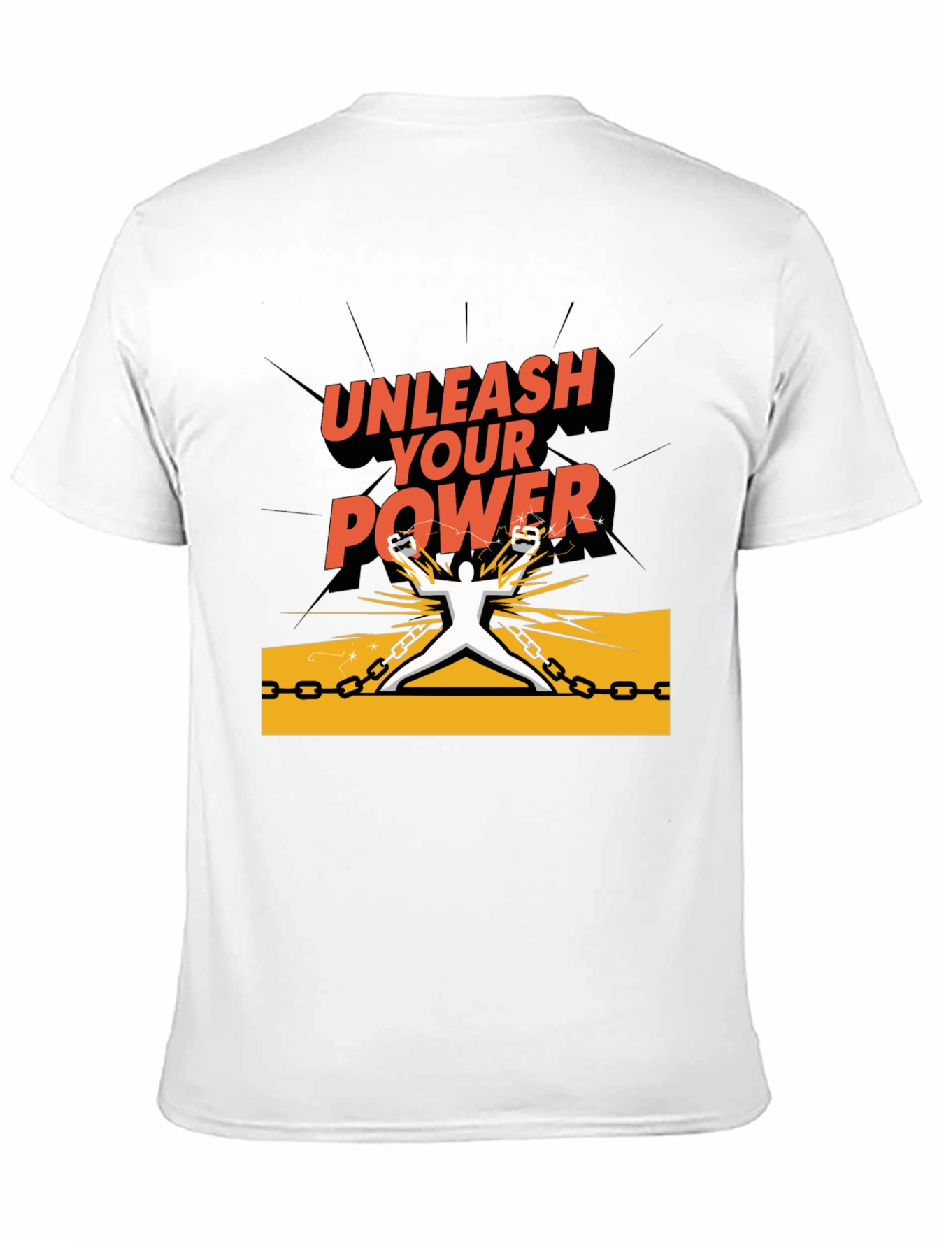 Unleash Your Power Graphic Tee - Black