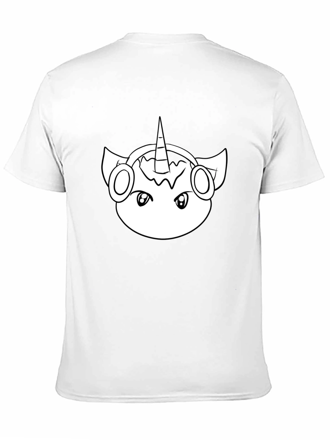 Unicorn DJ Black T-Shirt