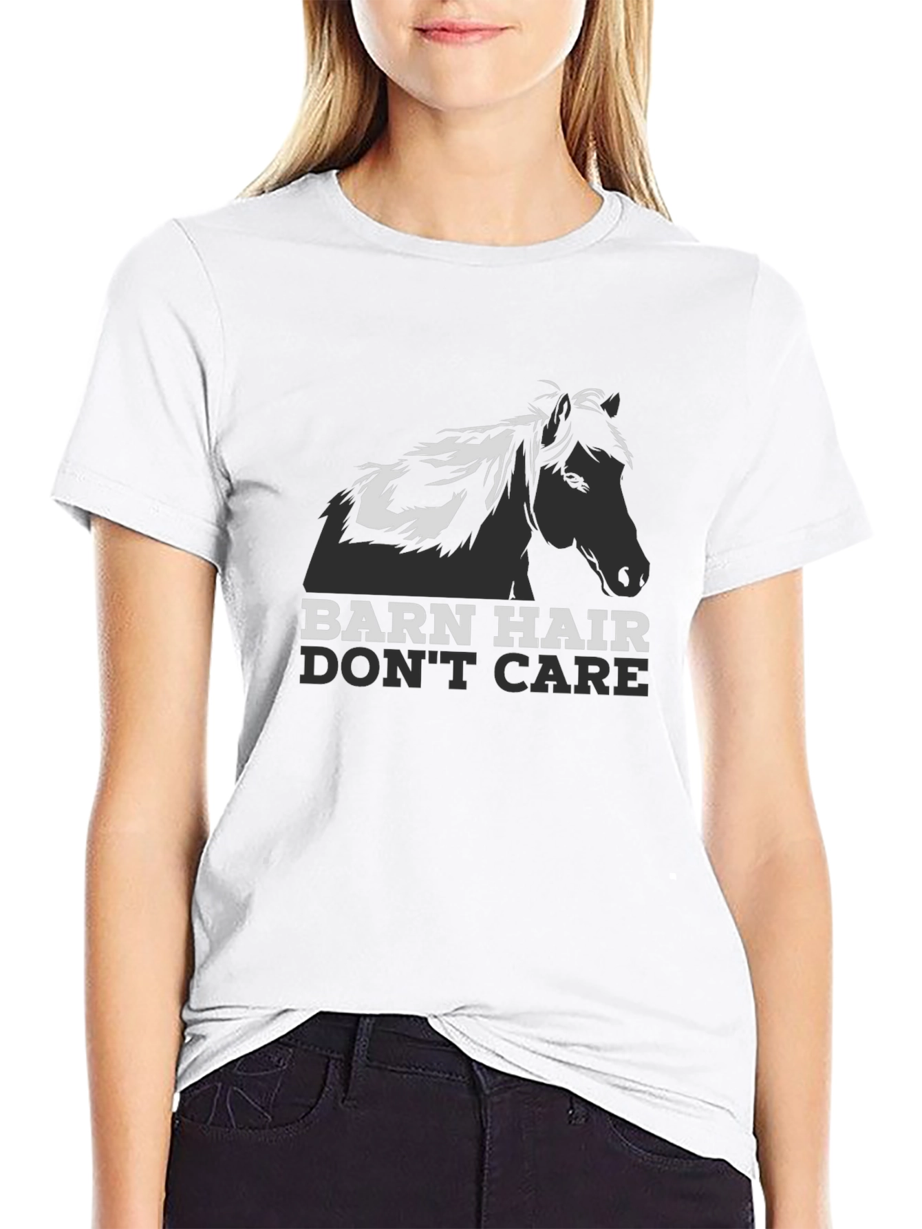 Barn Hair Dont Care Graphic Tee