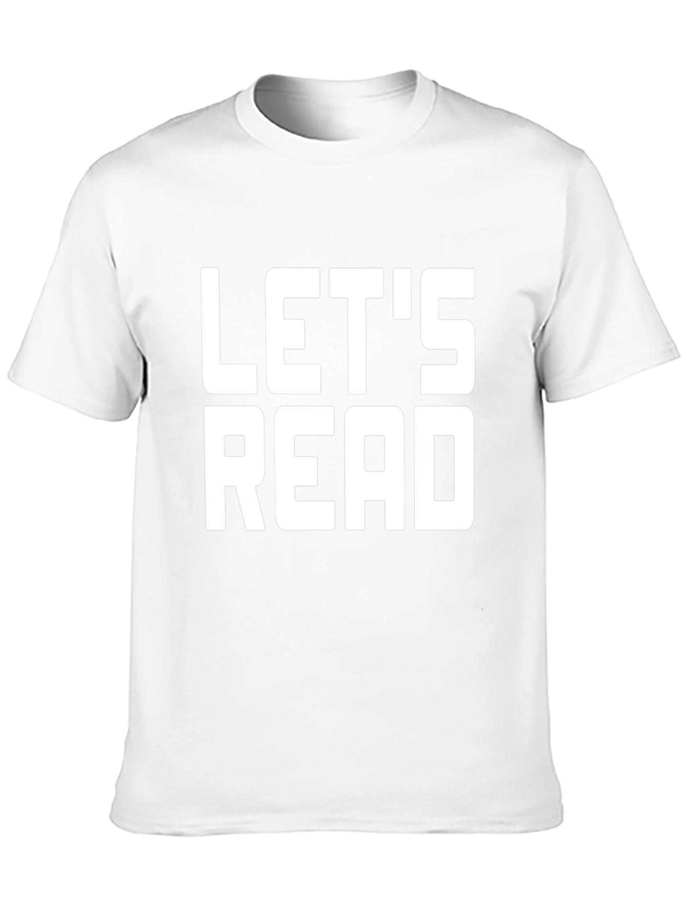 Lets Read Black T-Shirt