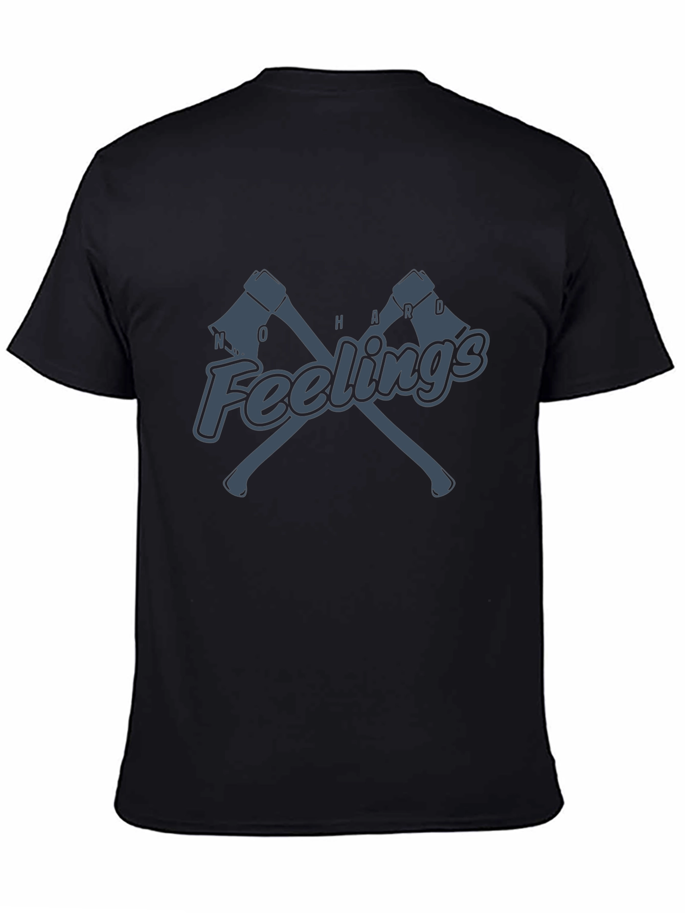 No Hard Feelings Axe T-Shirt - Black
