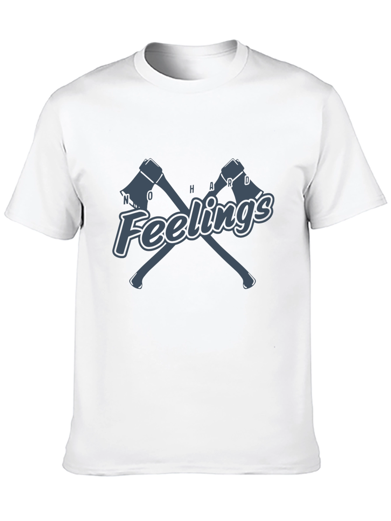 No Hard Feelings Axe T-Shirt - Black