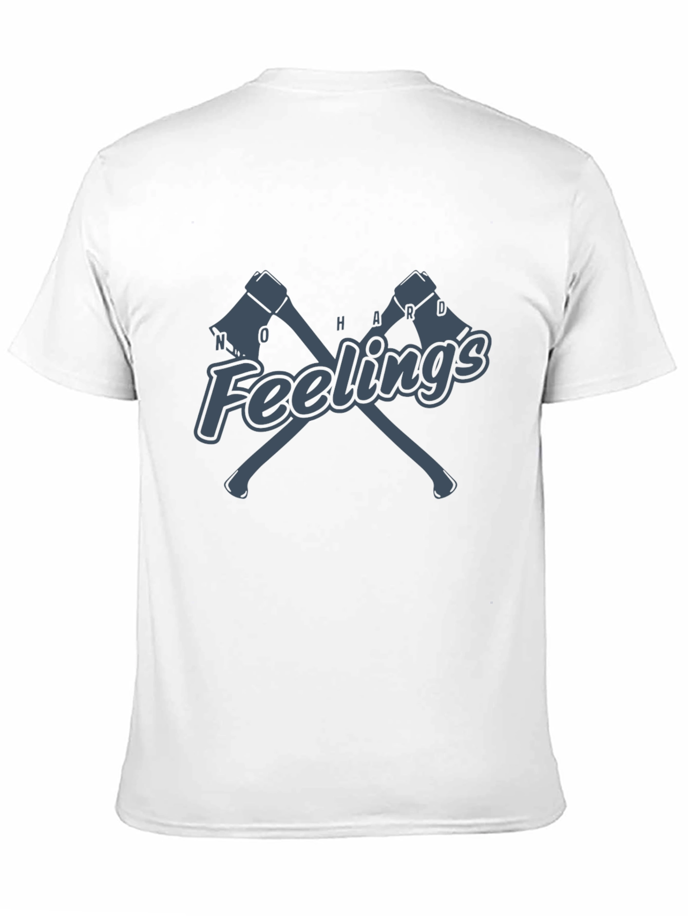 No Hard Feelings Axe T-Shirt - Black