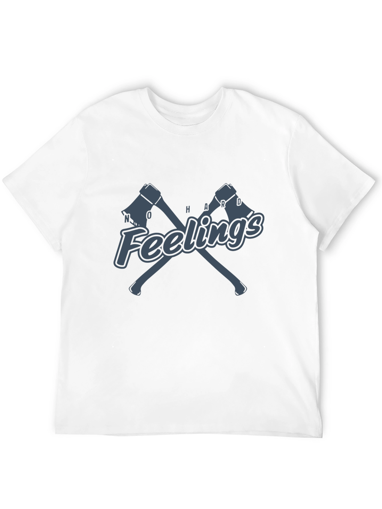 No Hard Feelings Axe T-Shirt - Black
