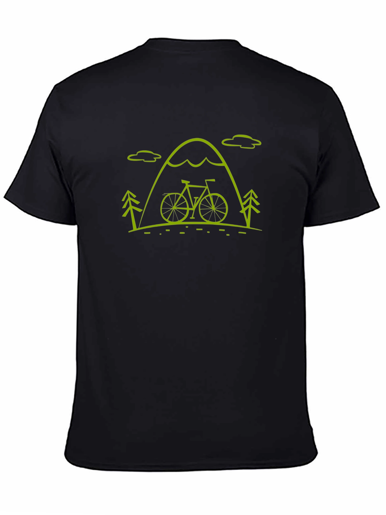 Mountain Bike Graphic Tee - Nature Lover Shirt