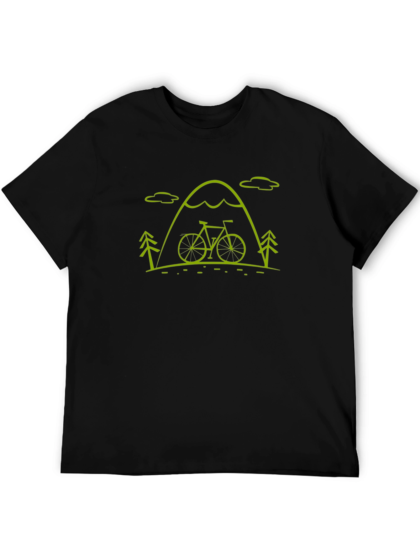 Mountain Bike Graphic Tee - Nature Lover Shirt