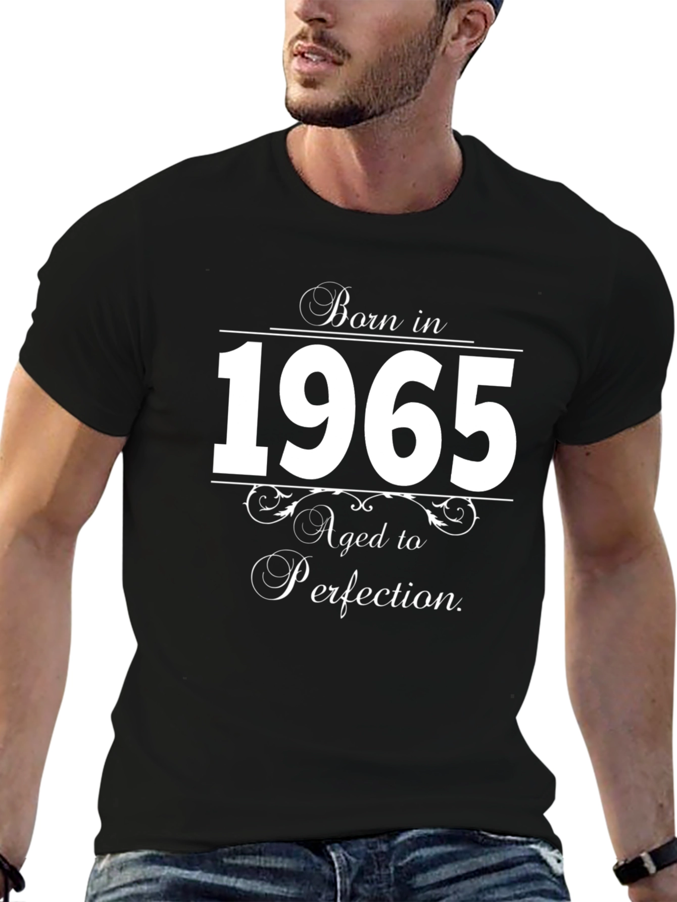 Born in 1965 T-Shirt - Aged to Perfection