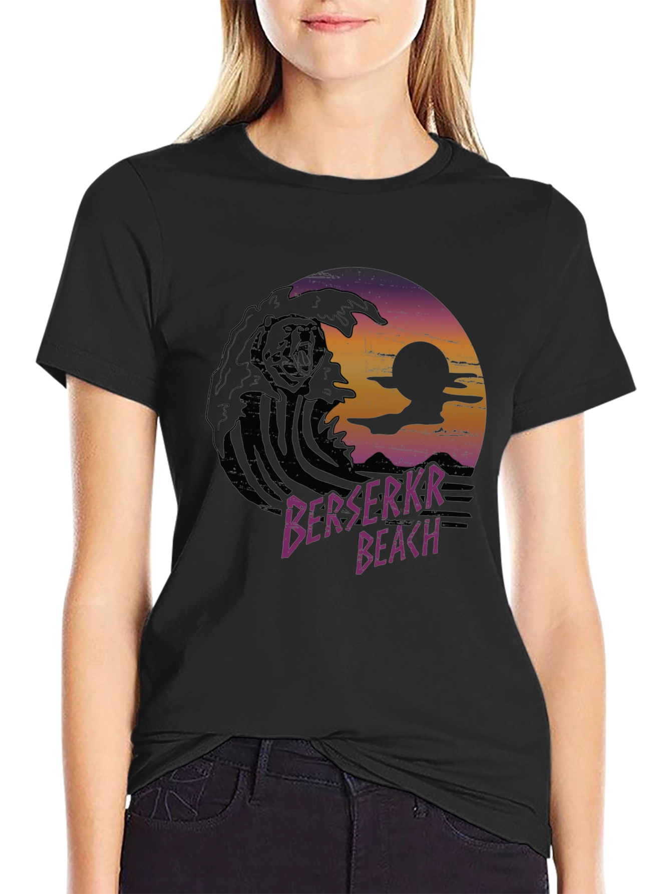 Berserkr Beach Graphic T-Shirt