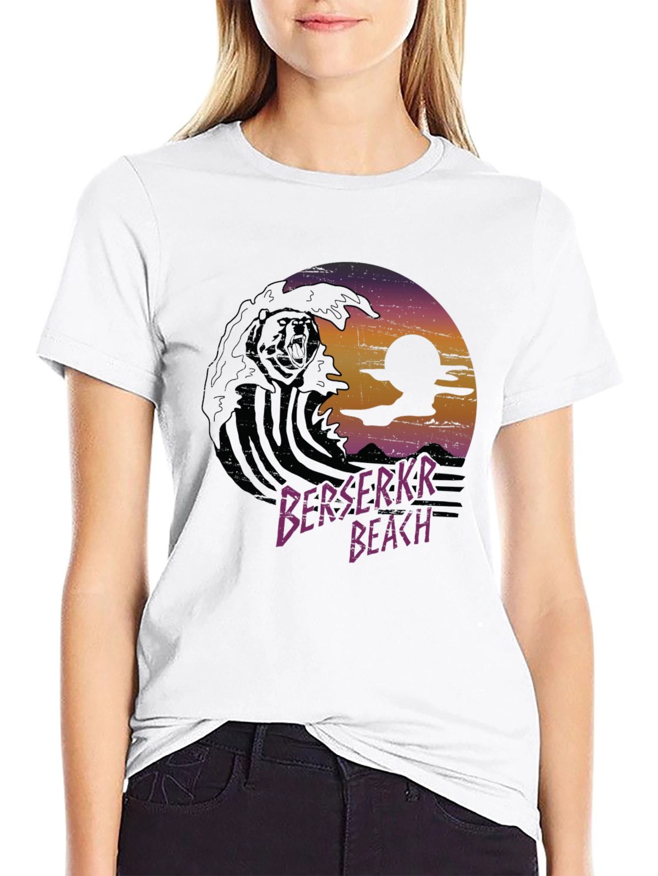 Berserkr Beach Graphic T-Shirt