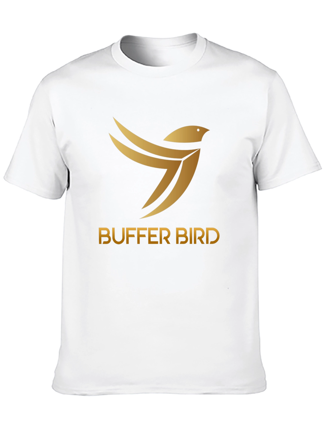 Buffer Bird Graphic Tee - Stylish Black T-Shirt