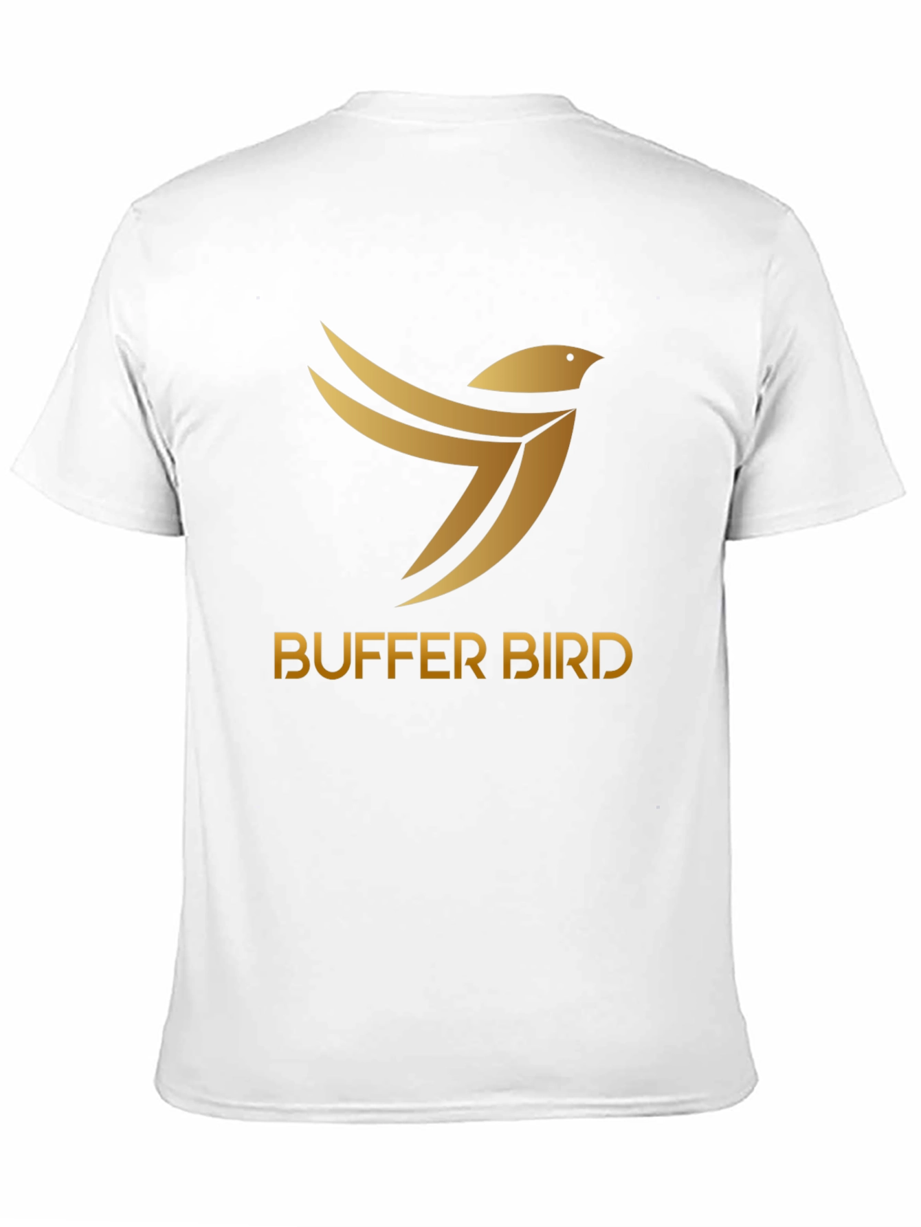 Buffer Bird Graphic Tee - Stylish Black T-Shirt