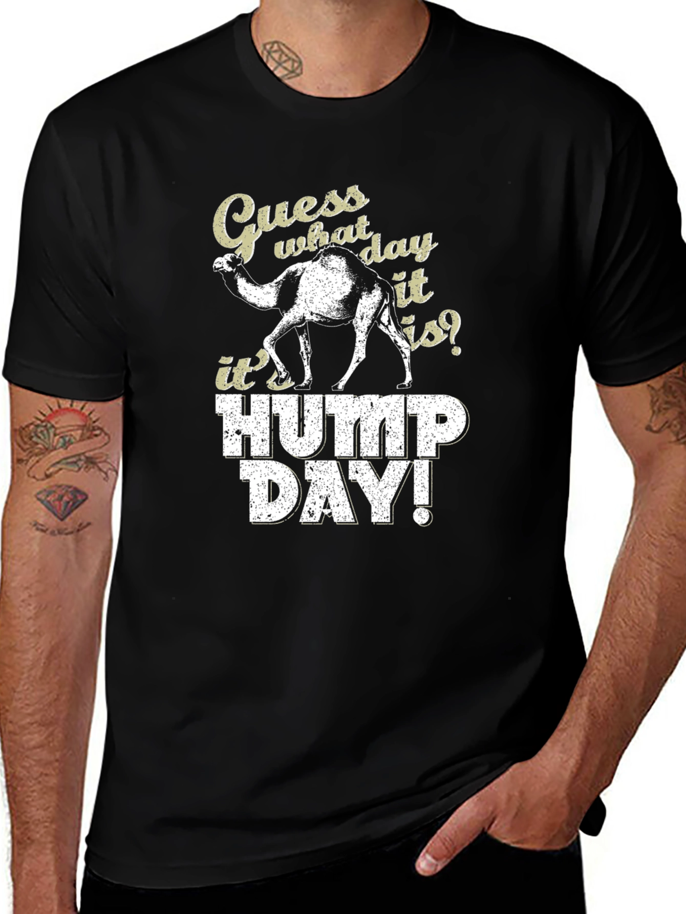 Hump Day T-Shirt - Funny Camel Graphic Tee