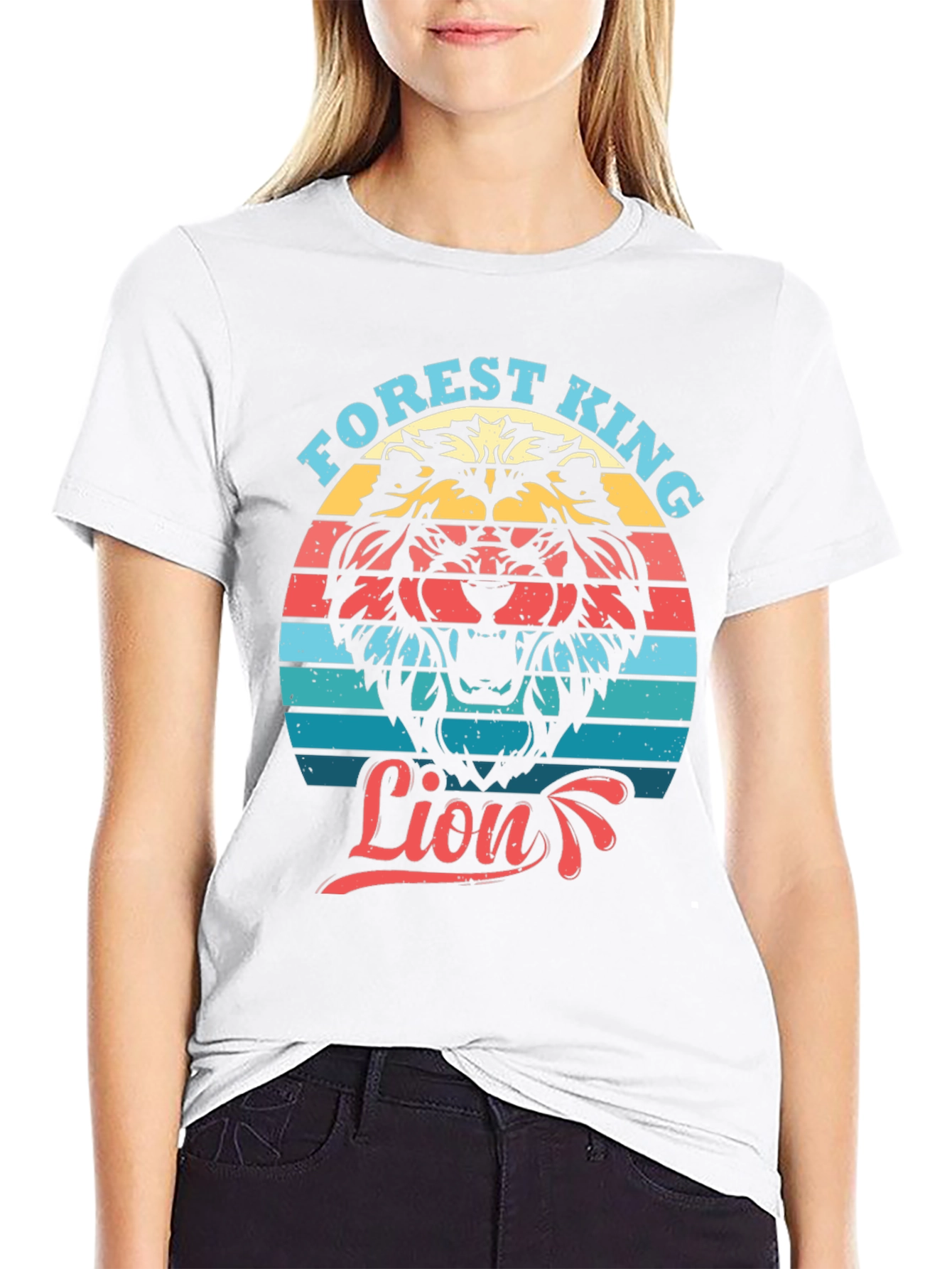 Forest King Lion Graphic Tee