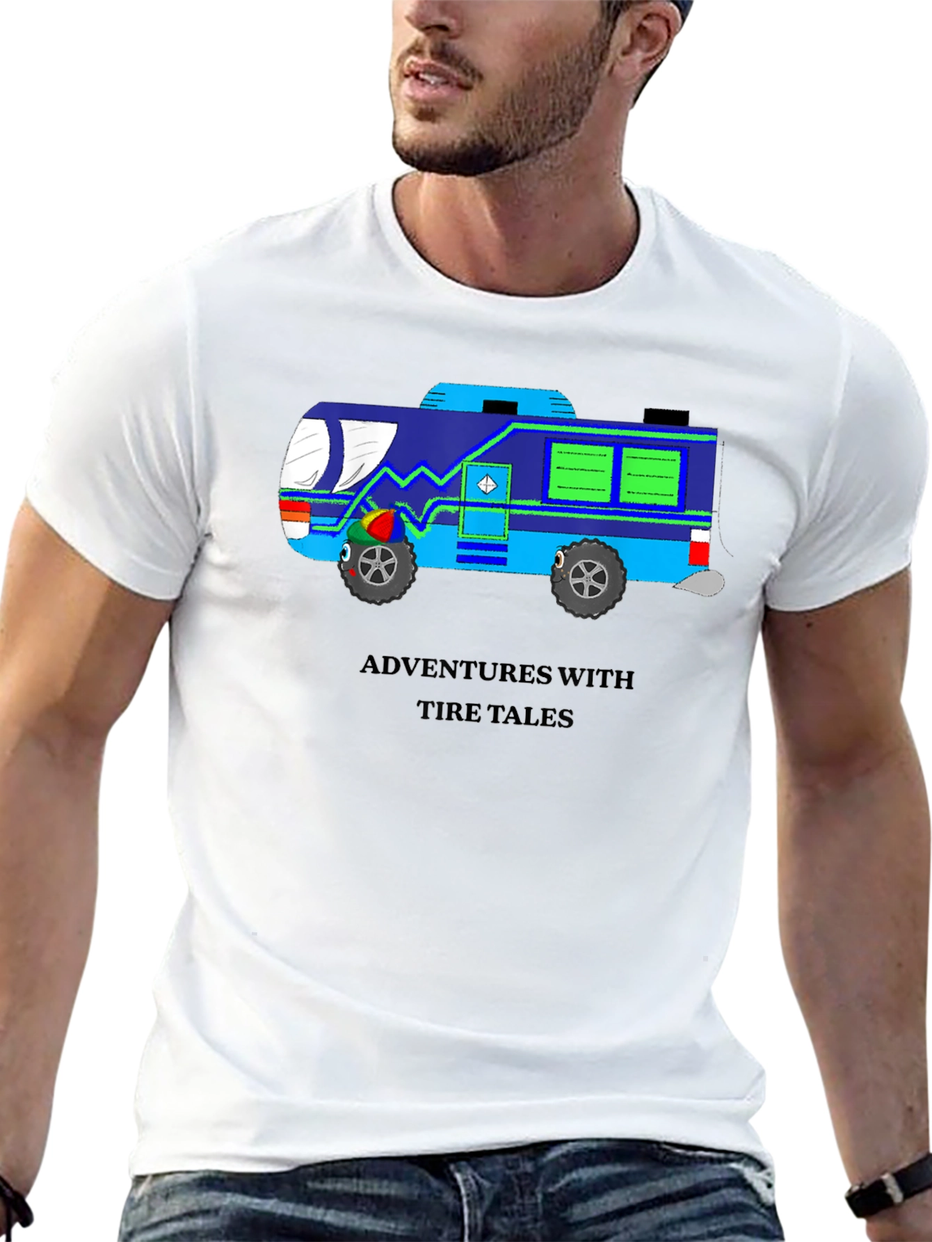 Adventures with Tire Tales T-Shirt