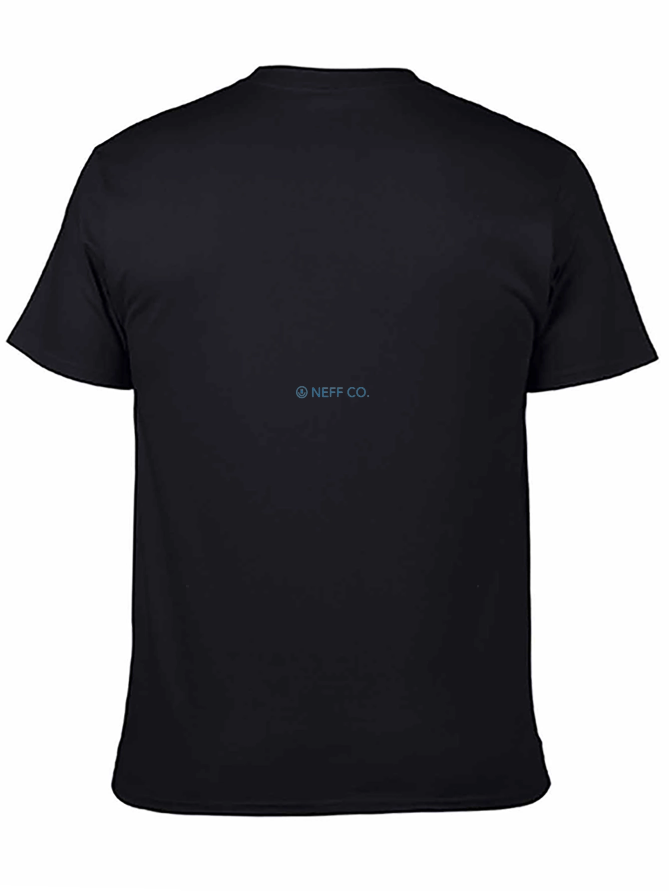 Black Solid Basic Tee - Casual Comfort
