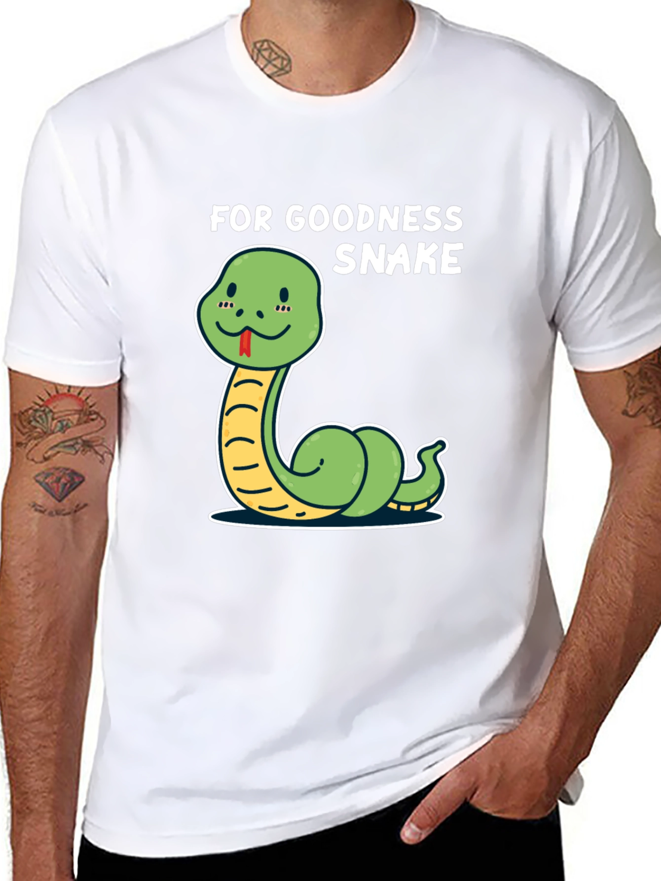 Funny For Goodness Snake Graphic Tee