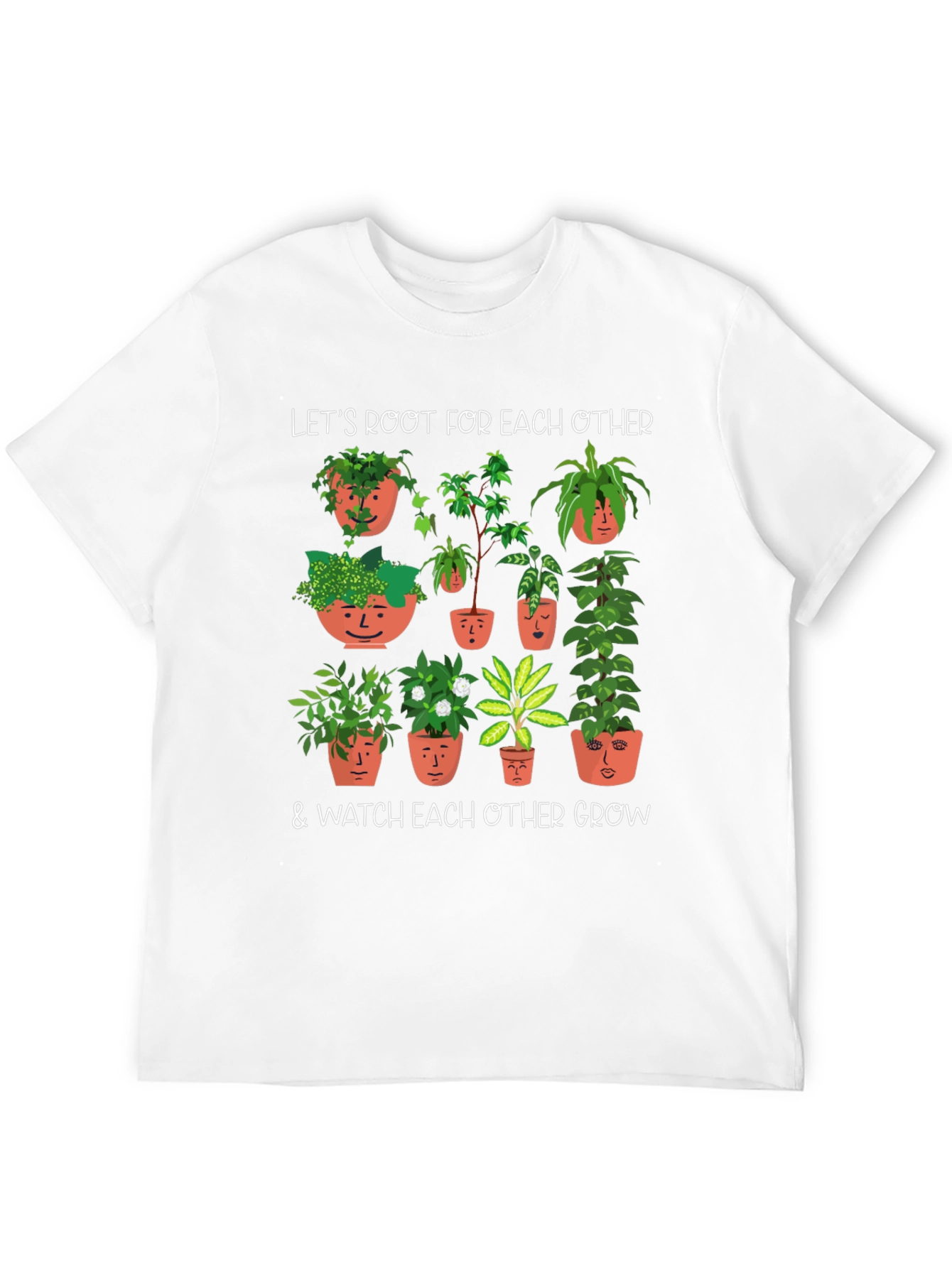 Plant Lover T-Shirt: Root for Each Other Tee
