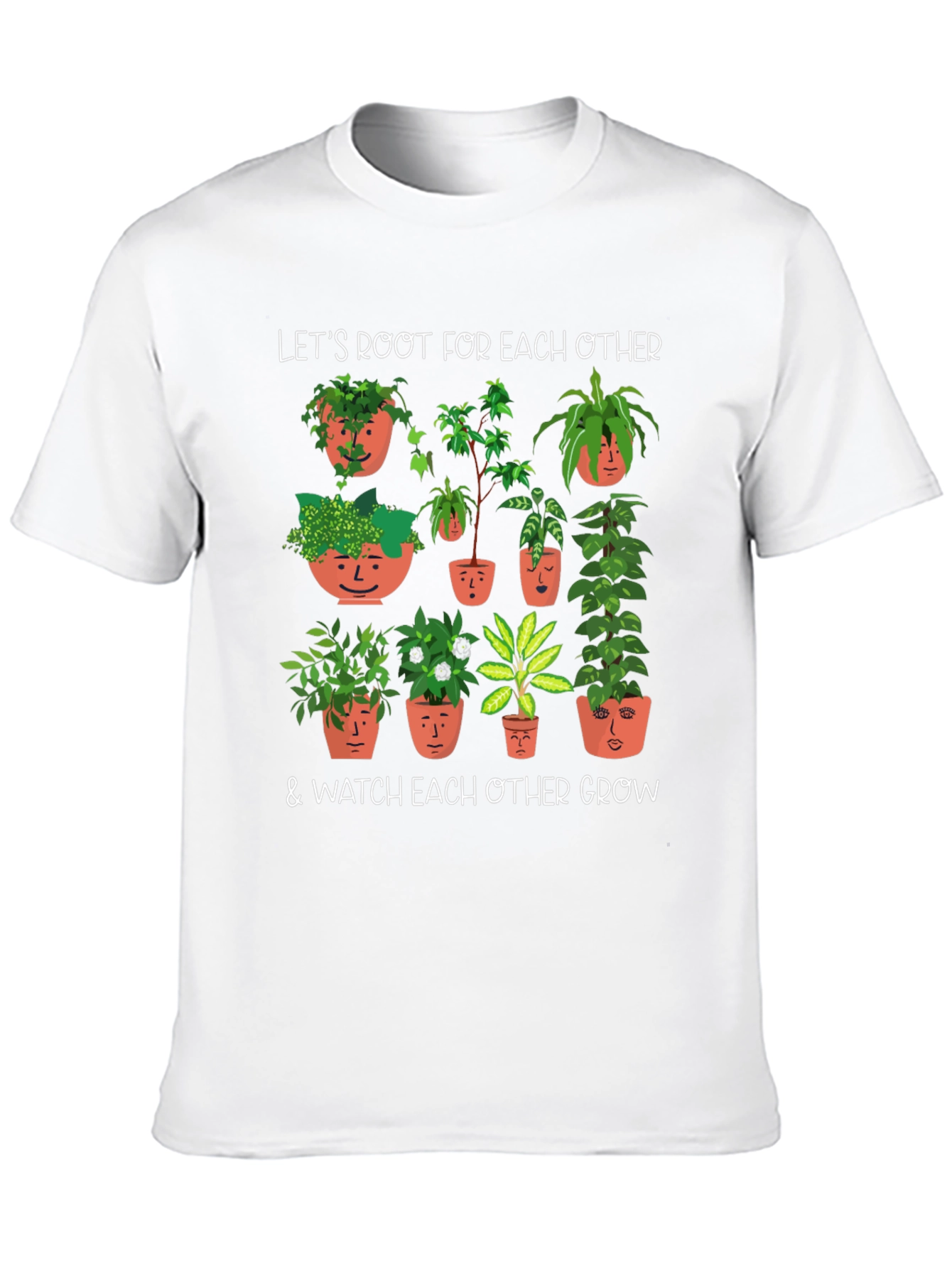 Plant Lover T-Shirt: Root for Each Other Tee