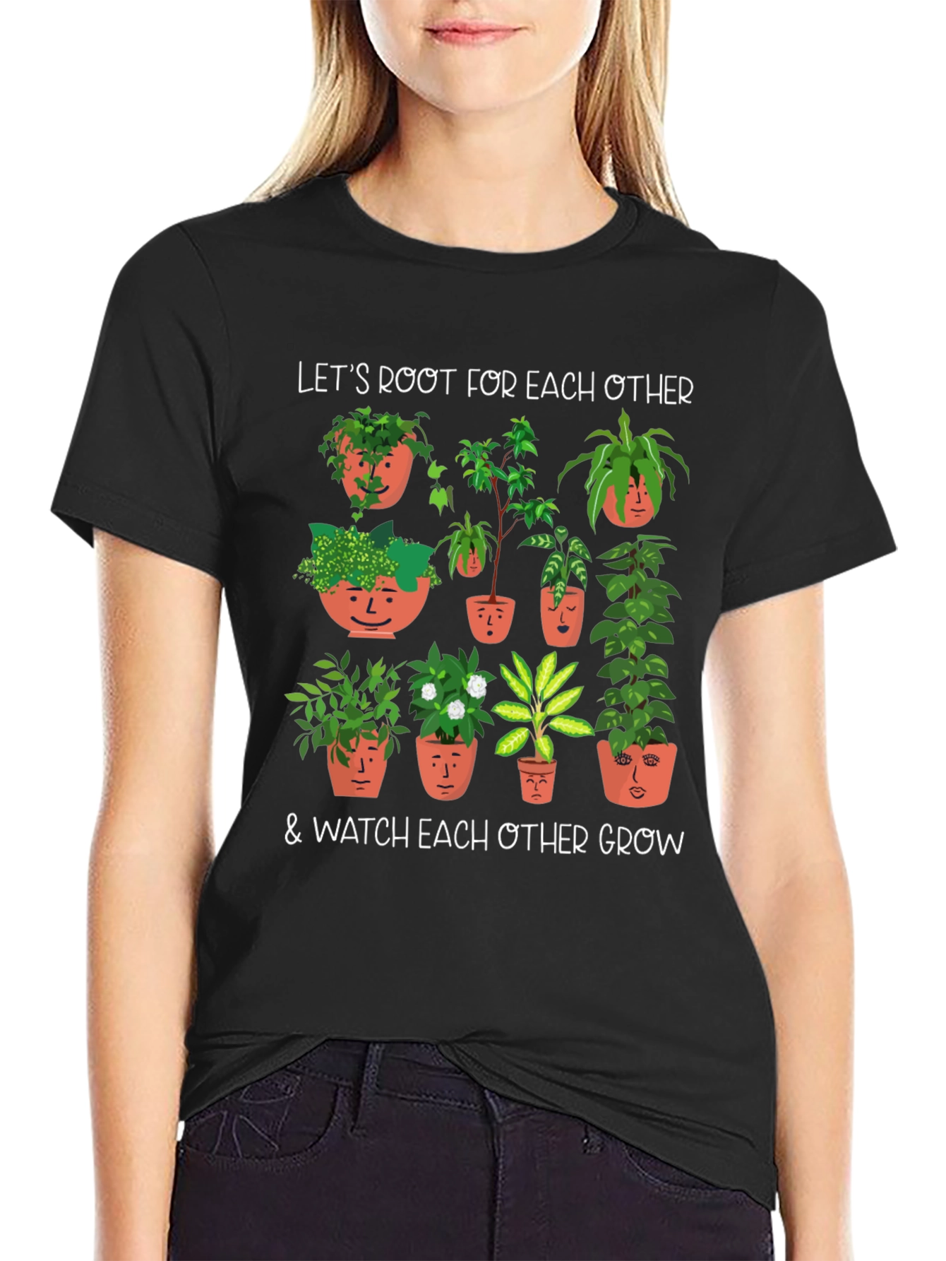 Plant Lover T-Shirt: Root for Each Other Tee