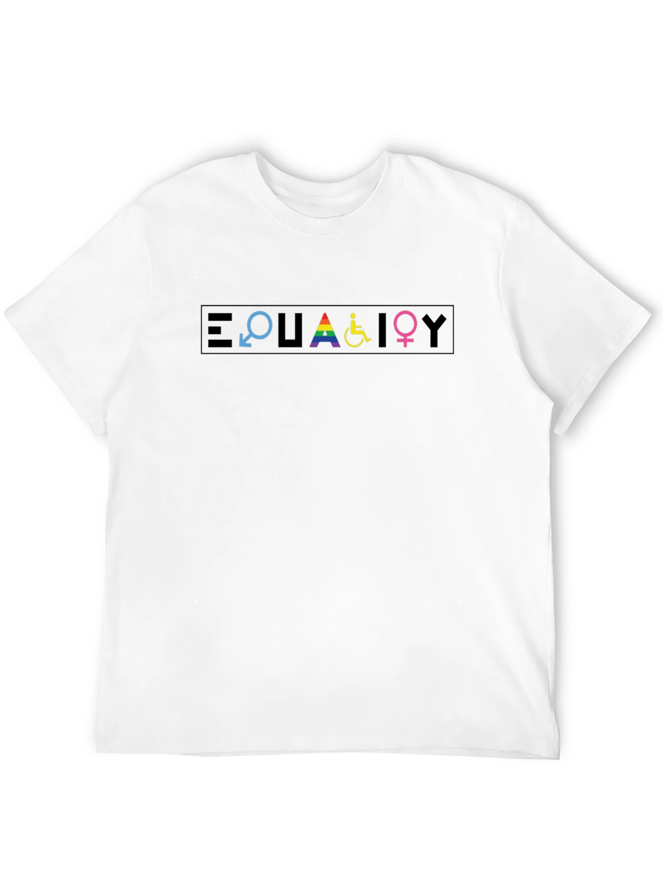 Equality Symbol T-Shirt - Inclusive & Stylish