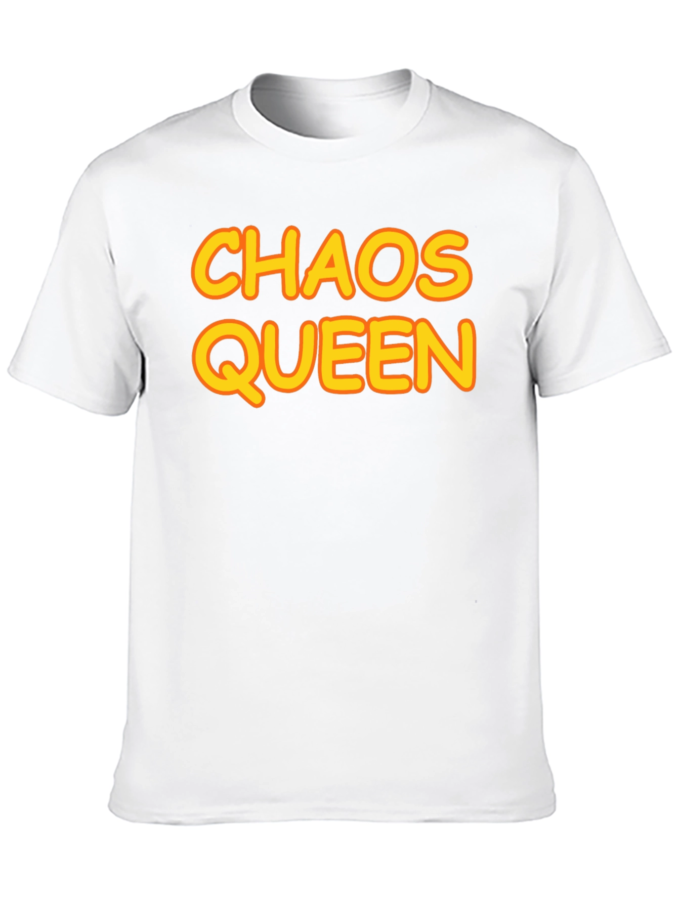Chaos Queen Graphic T-Shirt - Black