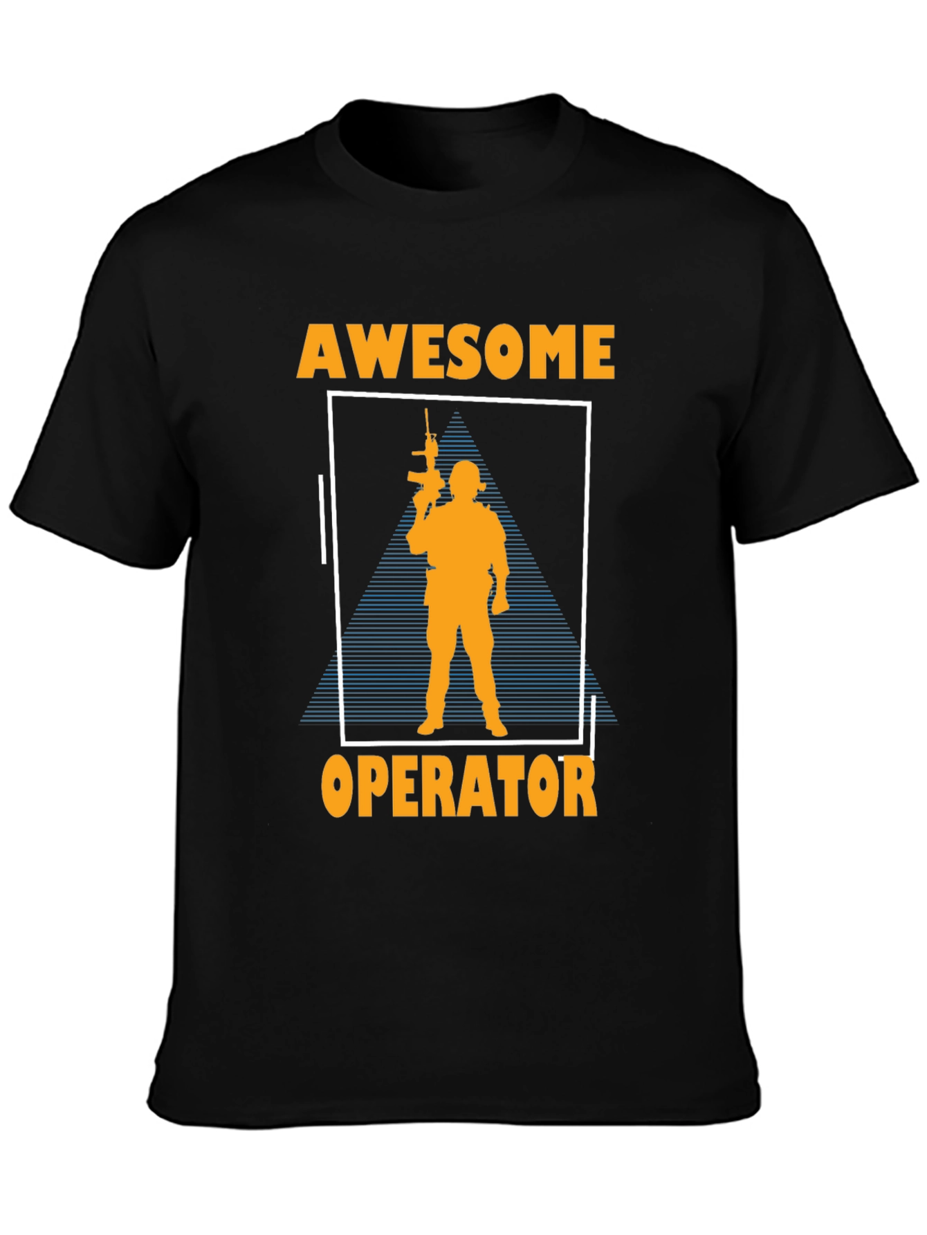 Awesome Operator Graphic T-Shirt - Black