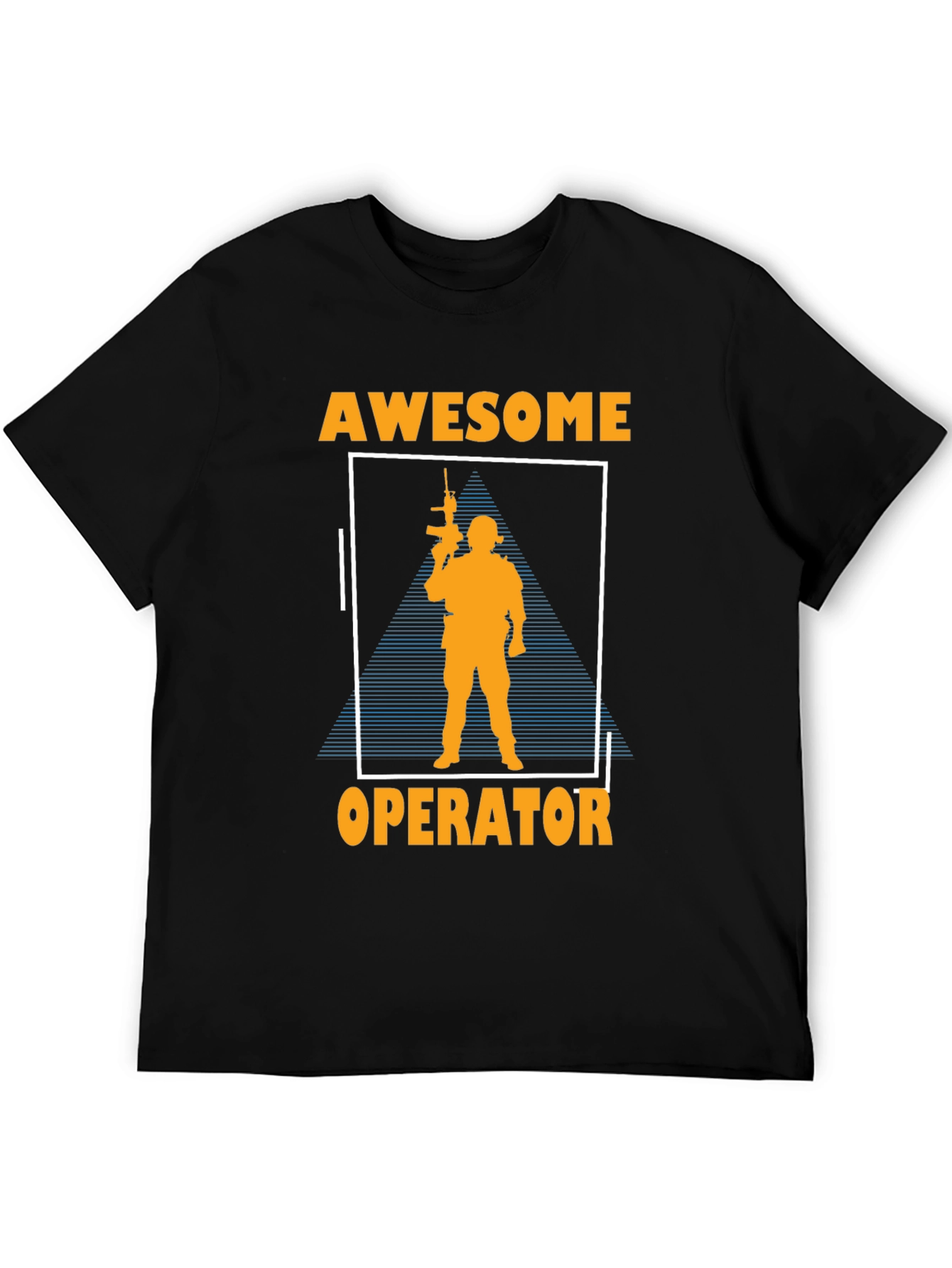 Awesome Operator Graphic T-Shirt - Black