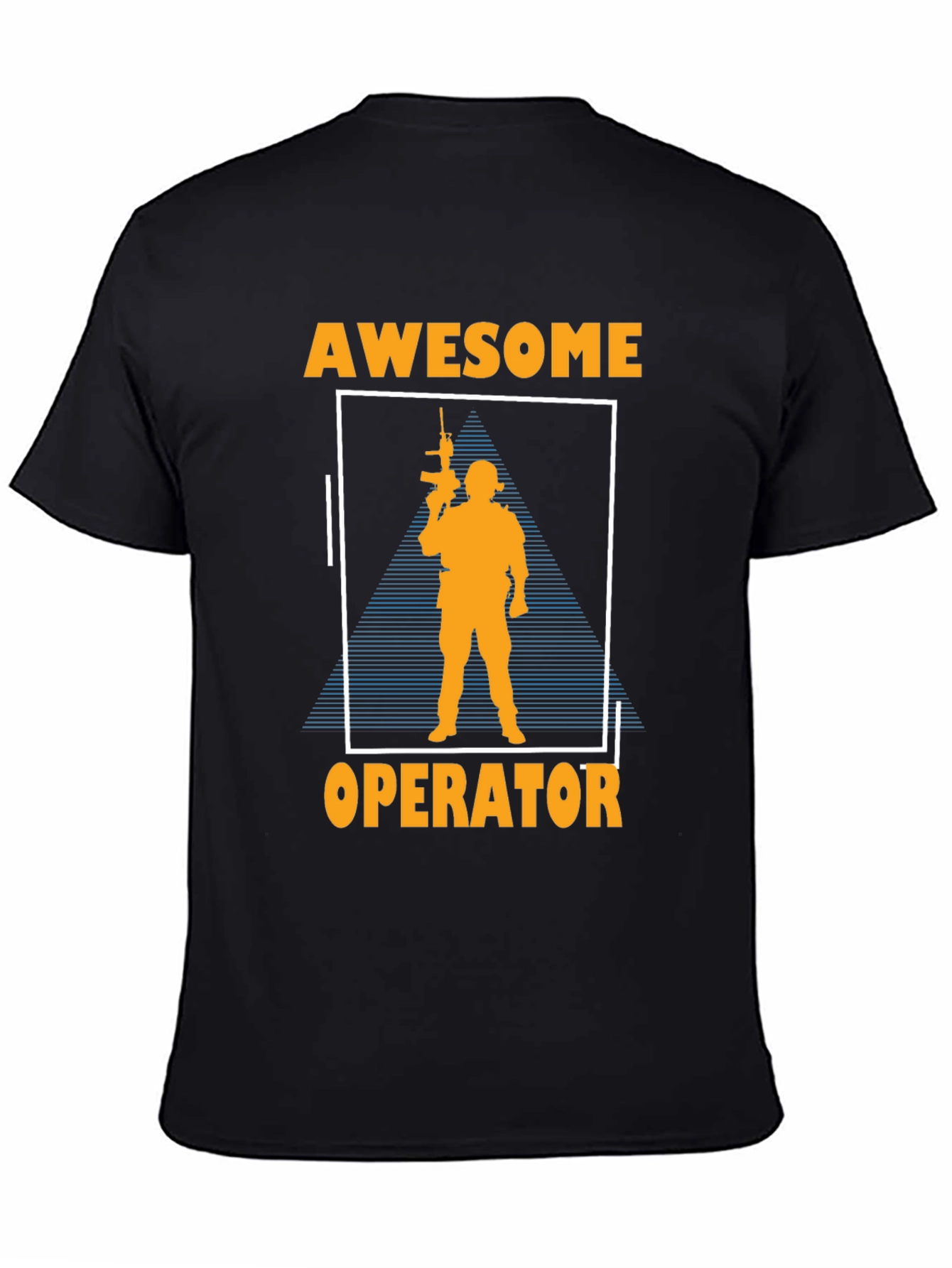 Awesome Operator Graphic T-Shirt - Black