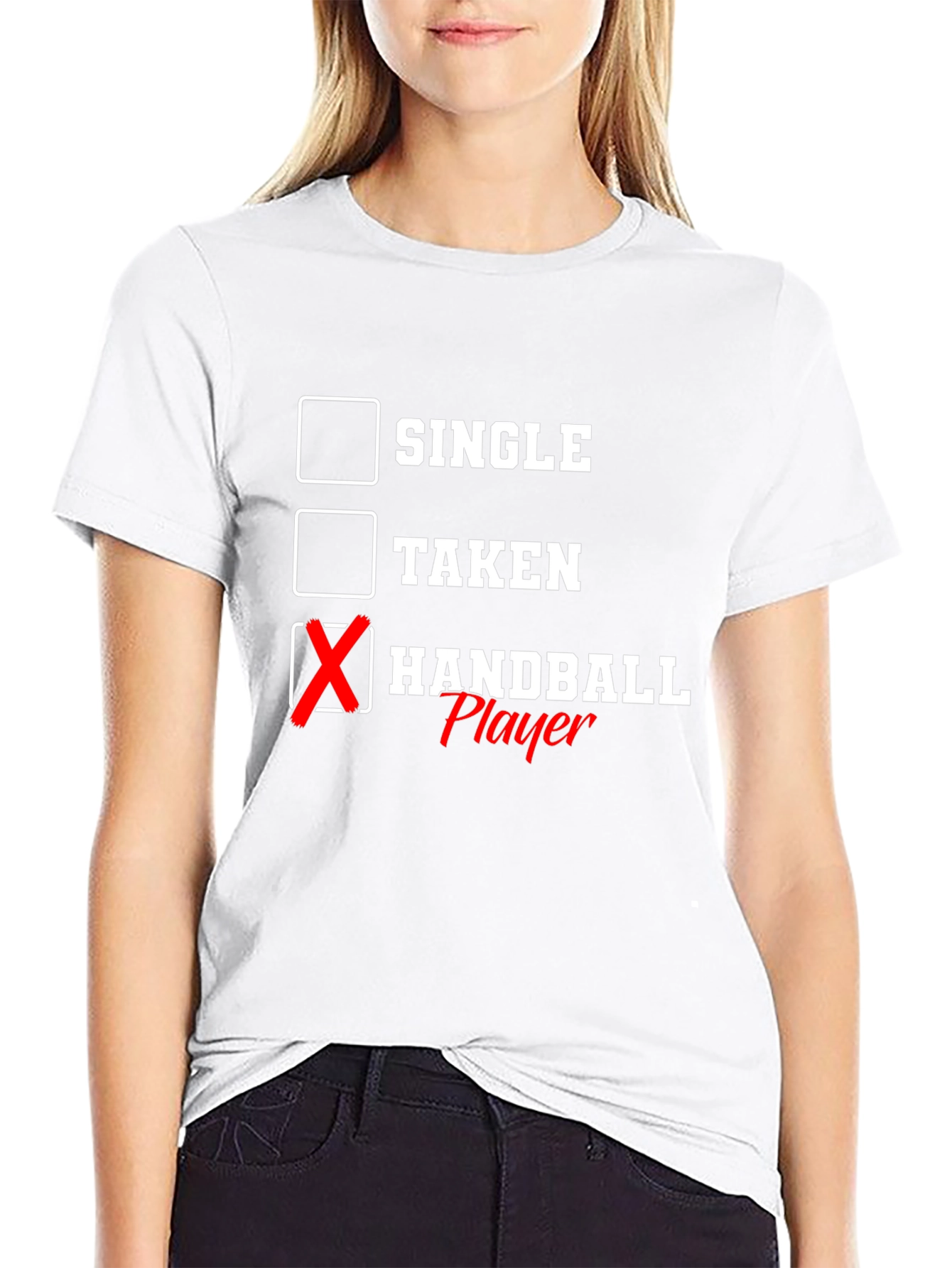 Handball Player T-Shirt - Single Taken Handball