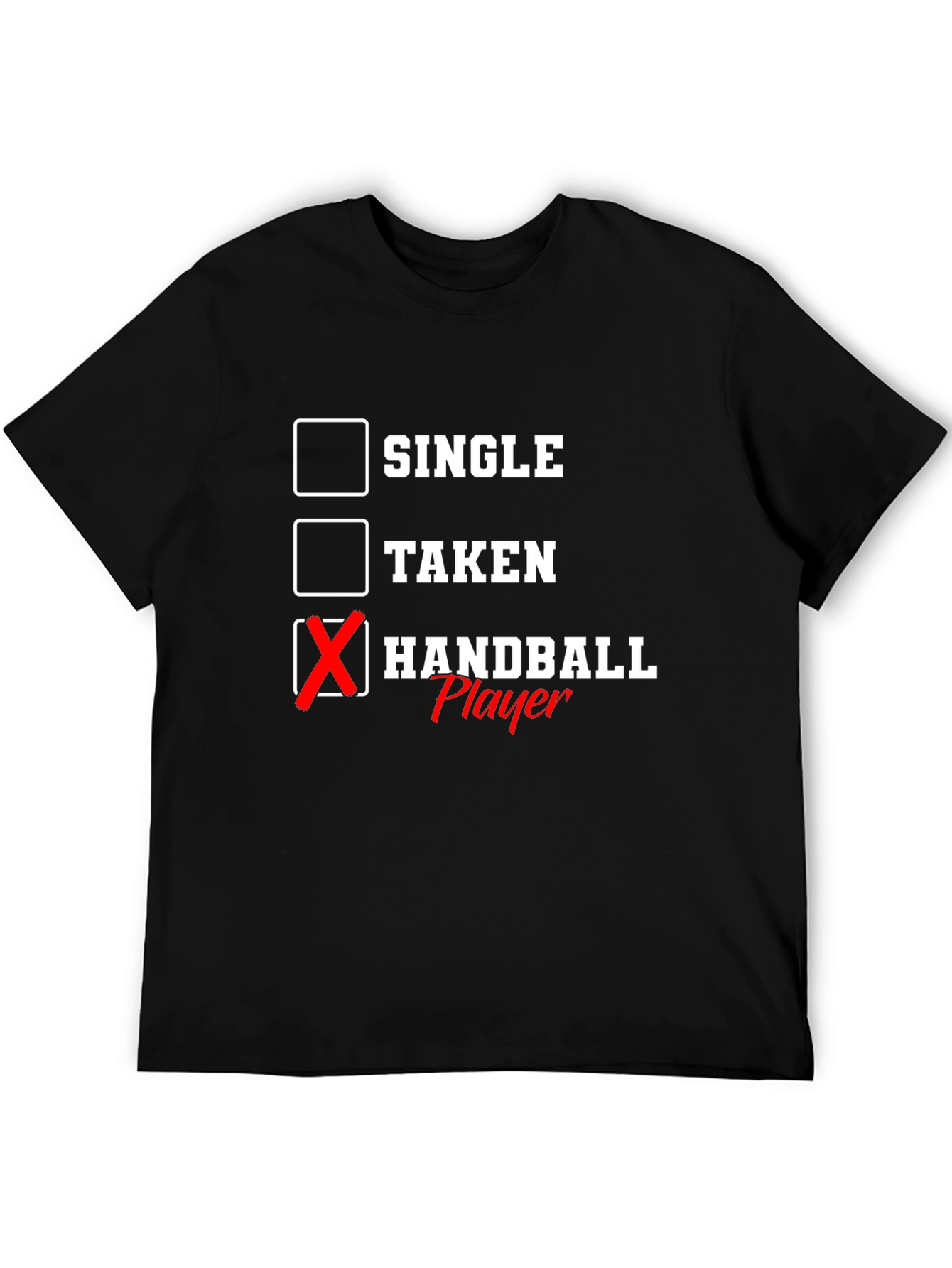 Handball Player T-Shirt - Single Taken Handball