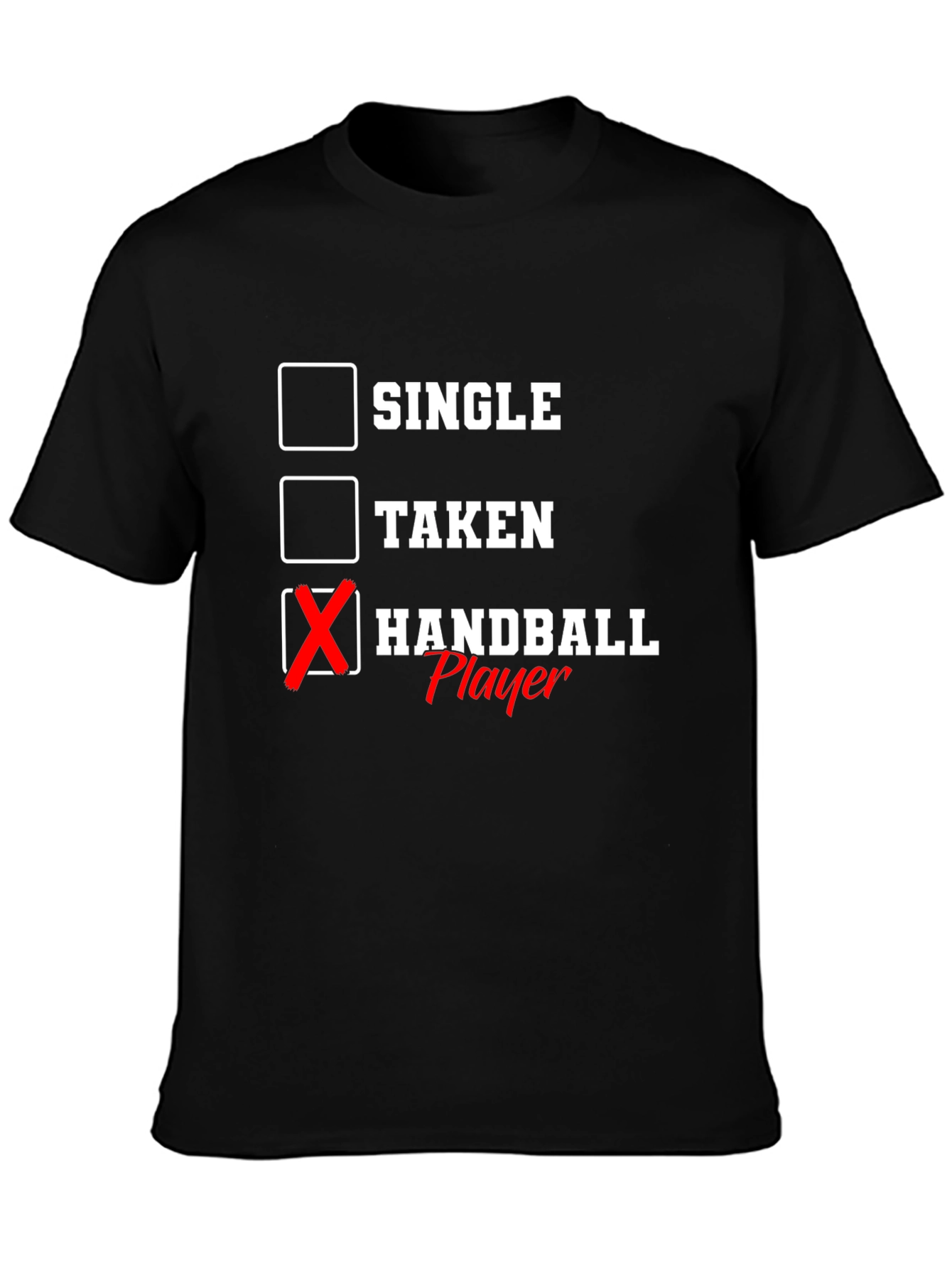 Handball Player T-Shirt - Single Taken Handball