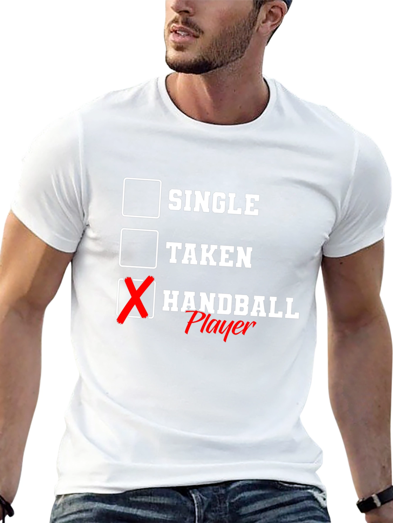 Handball Player T-Shirt - Single Taken Handball