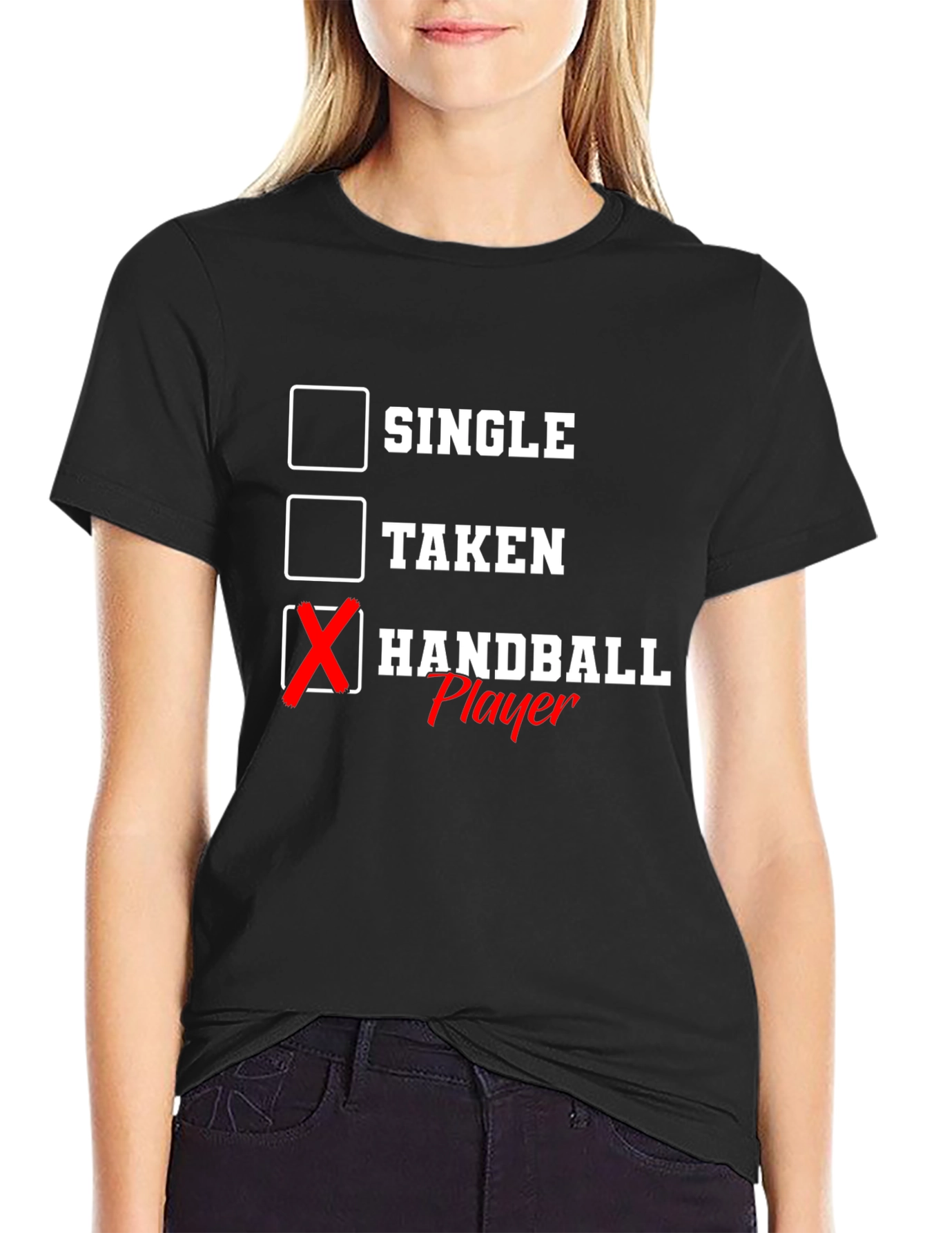Handball Player T-Shirt - Single Taken Handball